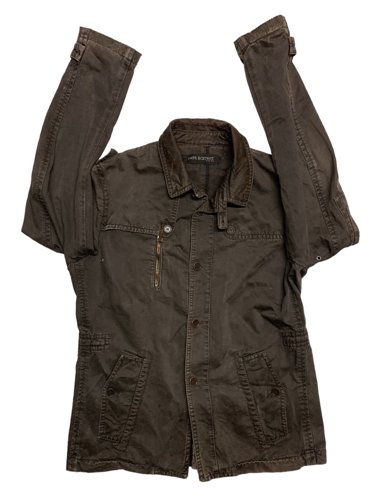 Neil Barrett Neil Barrett multi pocket cargo jacket Size US M / EU 48-50 / 2 - 6 Thumbnail