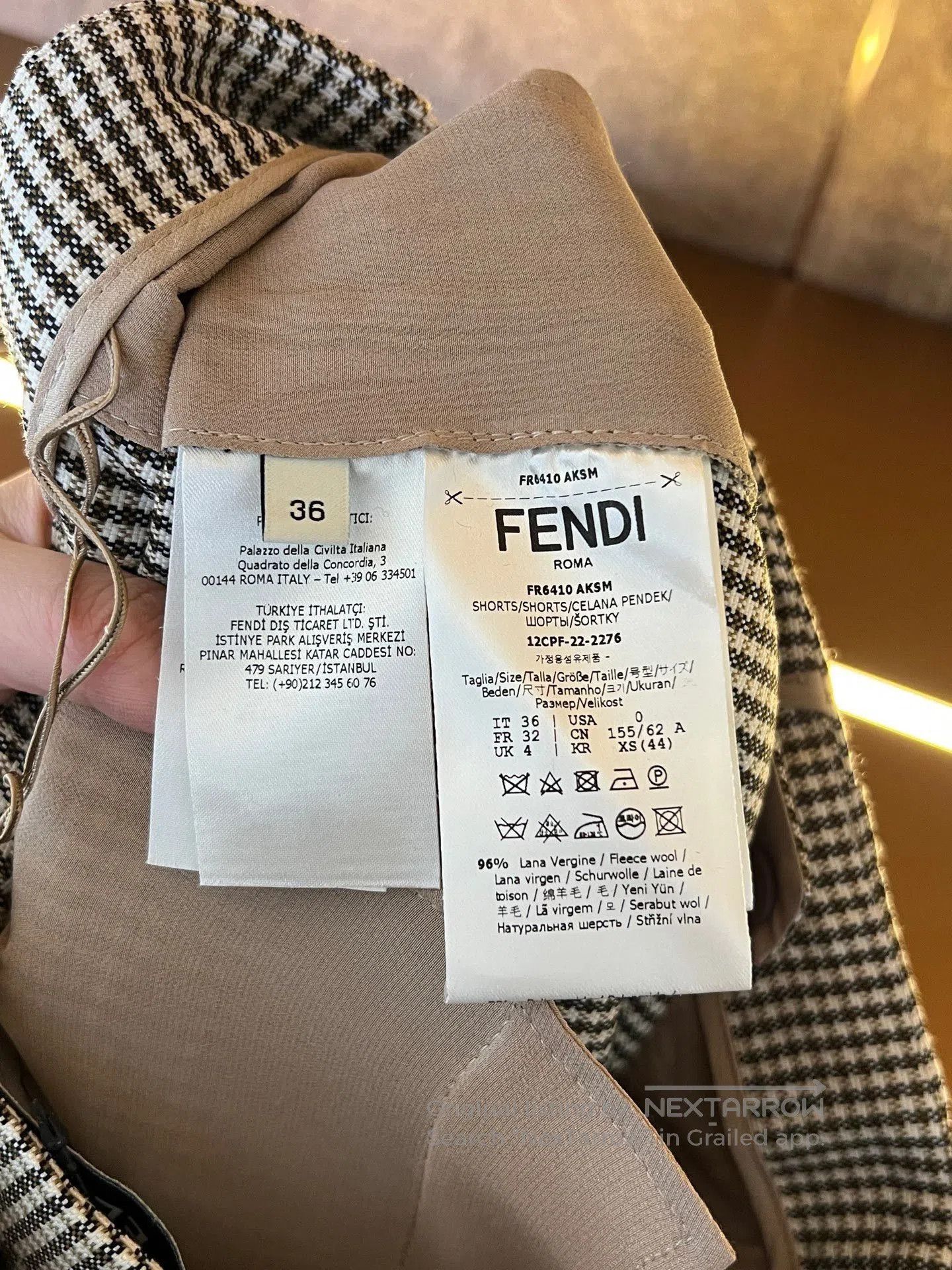 Fendi Fendi Waist Belt + Shorts. Size 35" - 5 Thumbnail