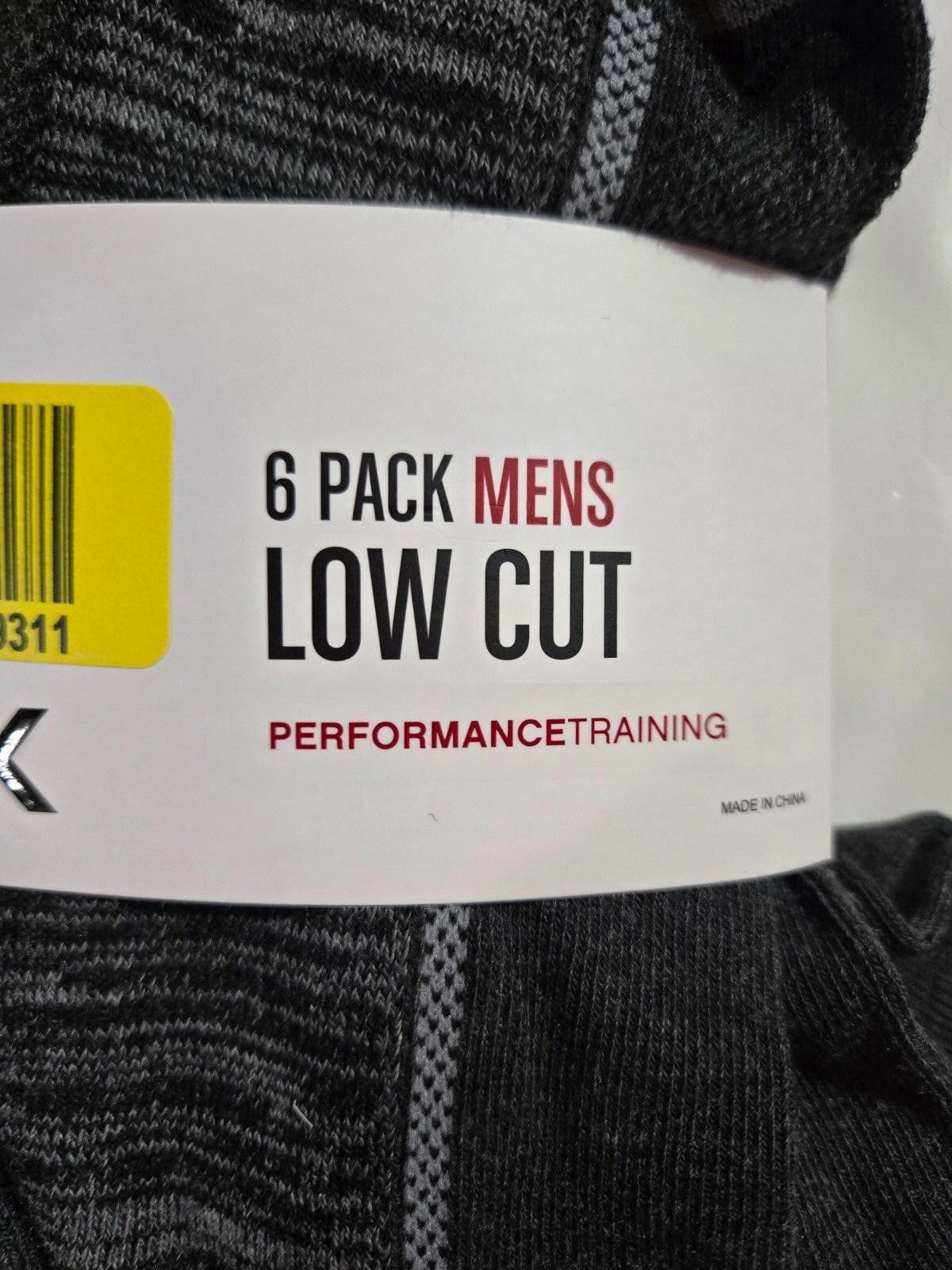 Reebok Men's Reebok Low Cut Socks Moisture Control Pack of 6 NWT Size ONE SIZE - 2 Thumbnail