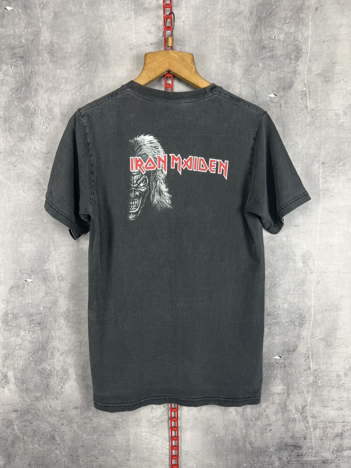 Iron Maiden Iron Maiden Virtual World tour Vintage T Shirt Size M Size US M / EU 48-50 / 2 - 6 Thumbnail