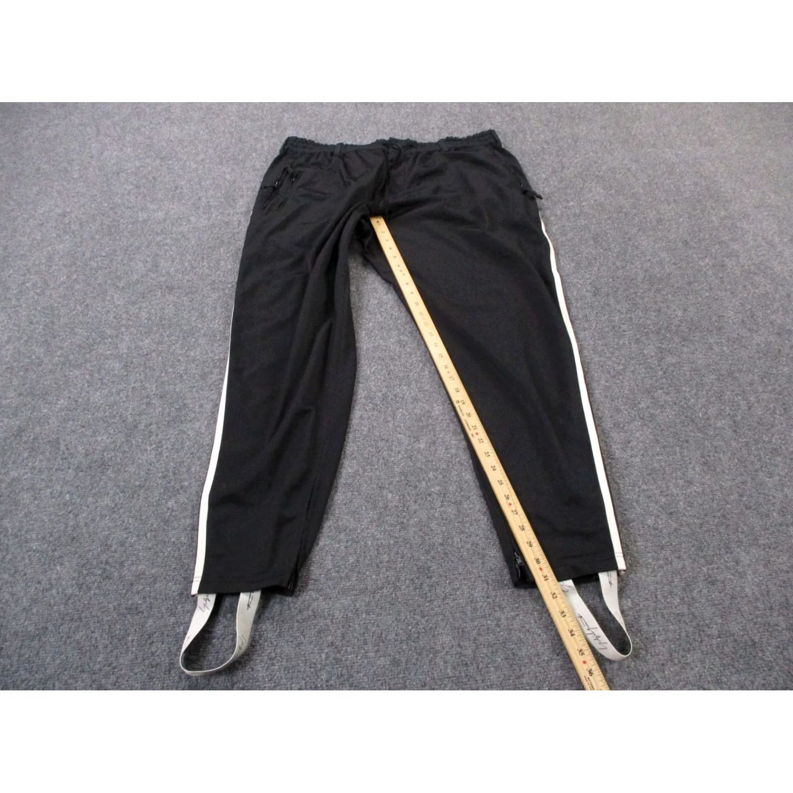 Adidas Adidas Sweatpants Men 2XL Black Yohji Yamamoto Y3 Joggers Stretch Straps Sweatpants Size US 39 - 3 Thumbnail