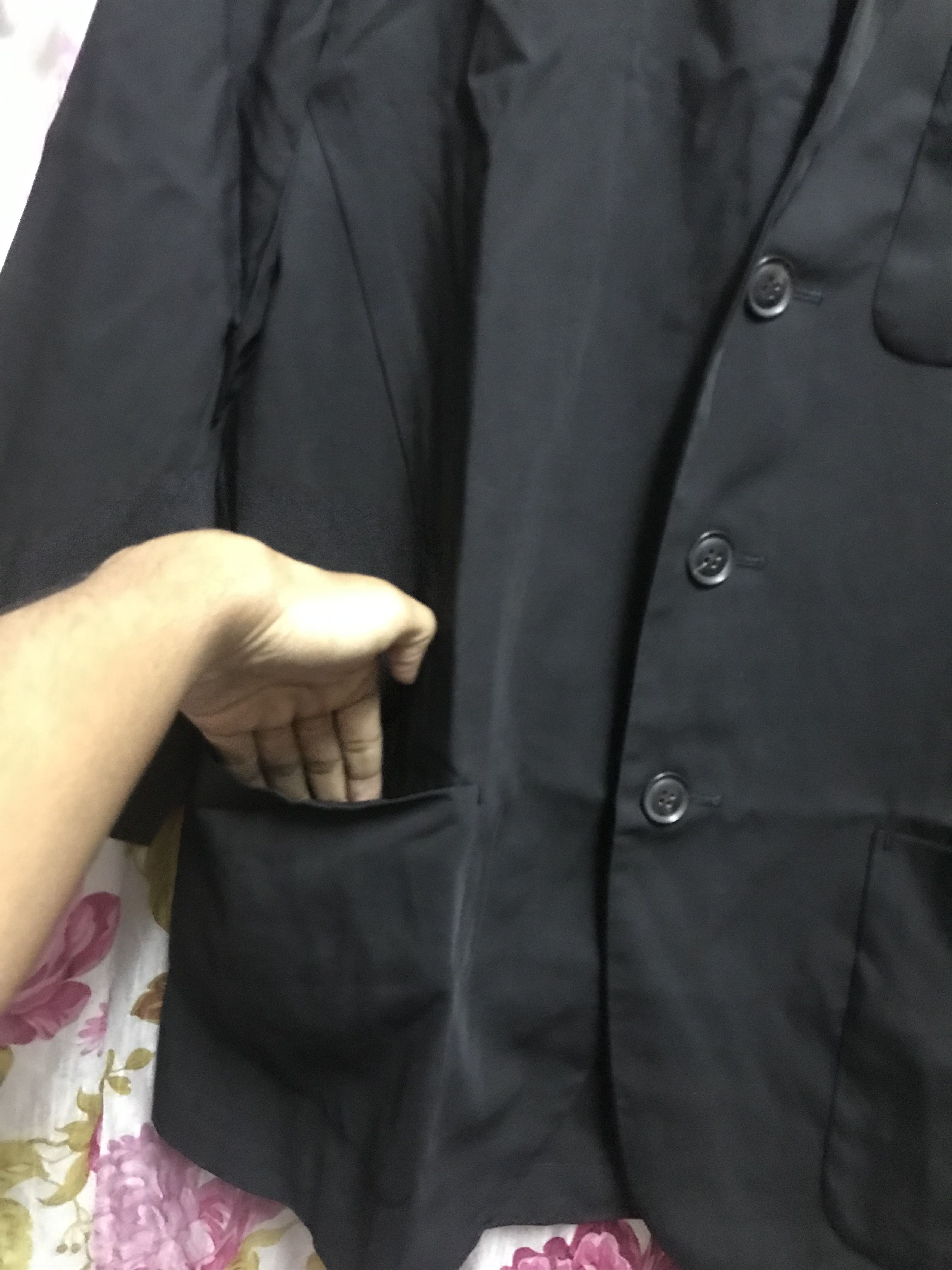 Japanese Brand × Y's × Yohji Yamamoto Ys Yohji Yamamoto Black Coat Size M / US 6-8 / IT 42-44 - 6 Thumbnail