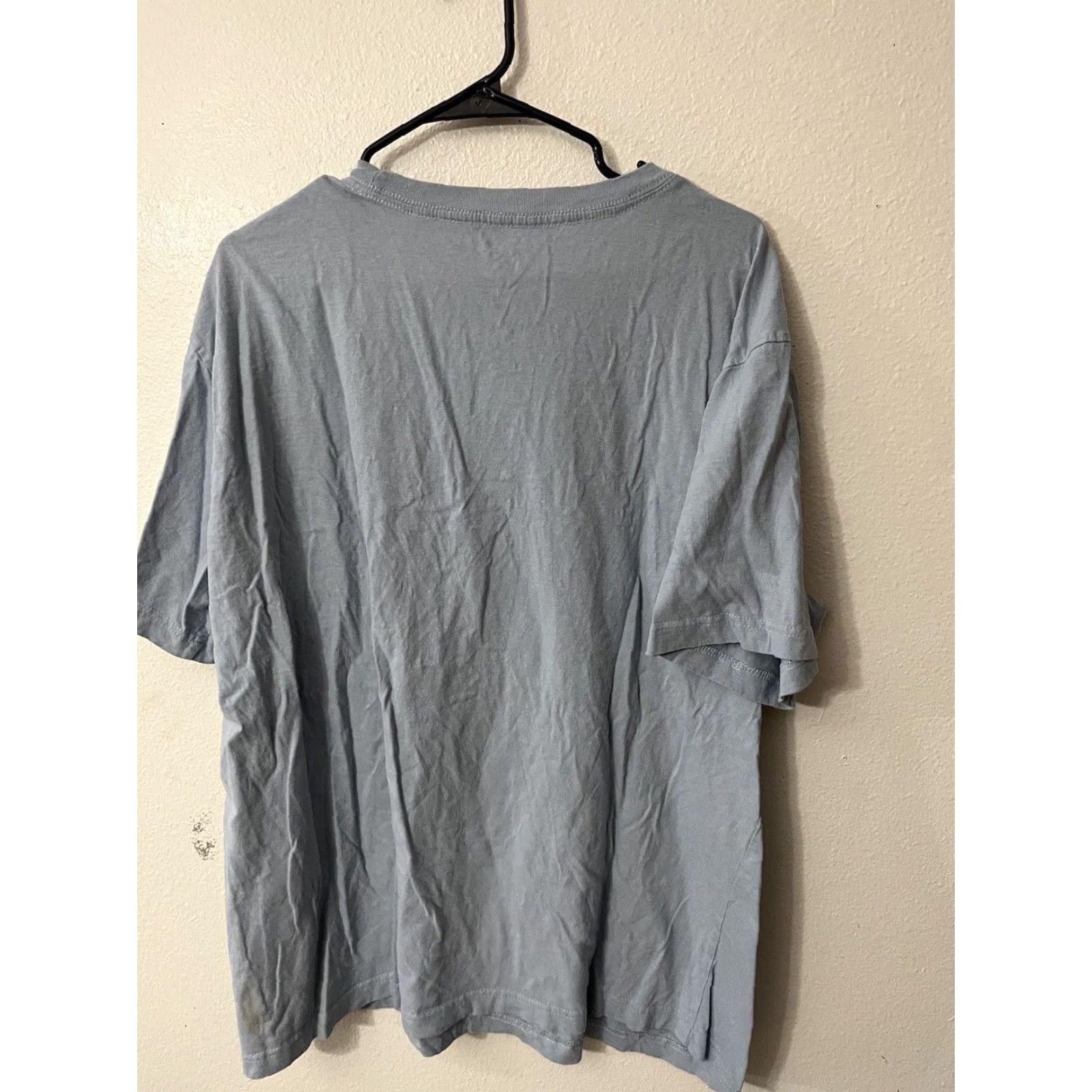 Lee Lee T-Shirt Men’s XXL Blue Crew Neck Short Sleeve Cotton Stretch Regular Fit Vape? (Wait) Size US XXL / EU 58 / 5 - 2 Thumbnail