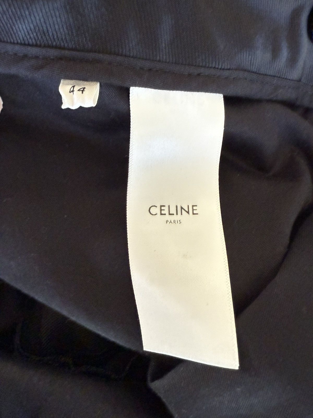 Celine × Hedi Slimane Celine Le Smoking Tuxedo Suit 44 Size 34R - 23 Thumbnail