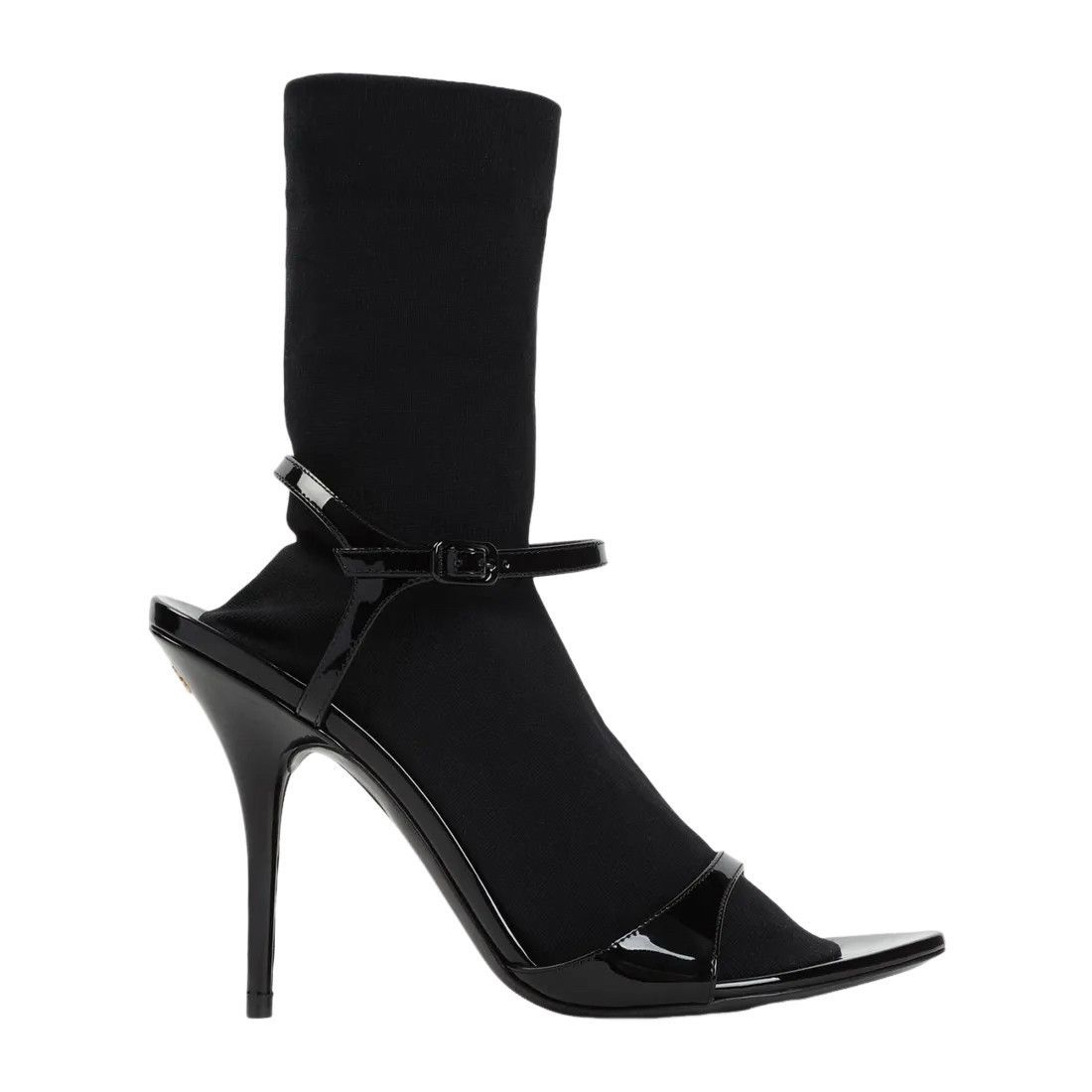 BALENCIAGA Avenue $1390 Black Sock 110mm Heels New And Authe