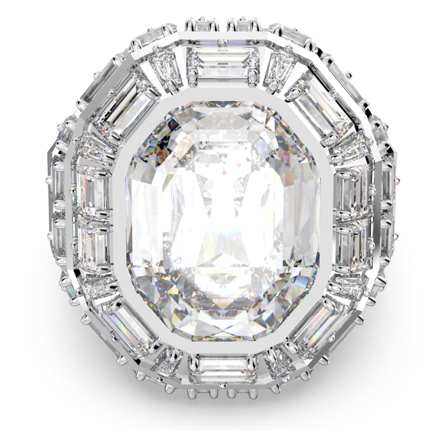 Swarovski Swarovski Mesmera cocktail ring Octagon cut 60 / 9 Size ONE SIZE - 3 Thumbnail