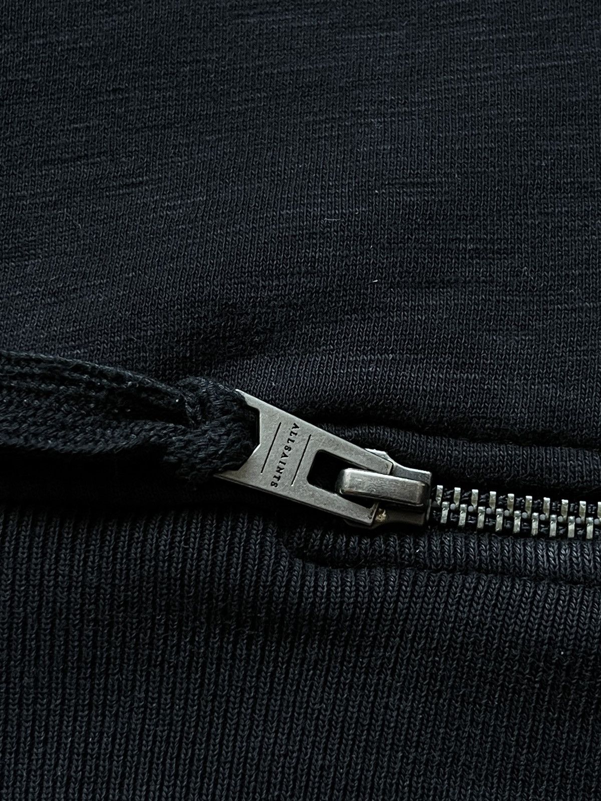 Allsaints Allsaints Zip Plain Sweatshirt y2k Size US M / EU 48-50 / 2 - 4 Thumbnail