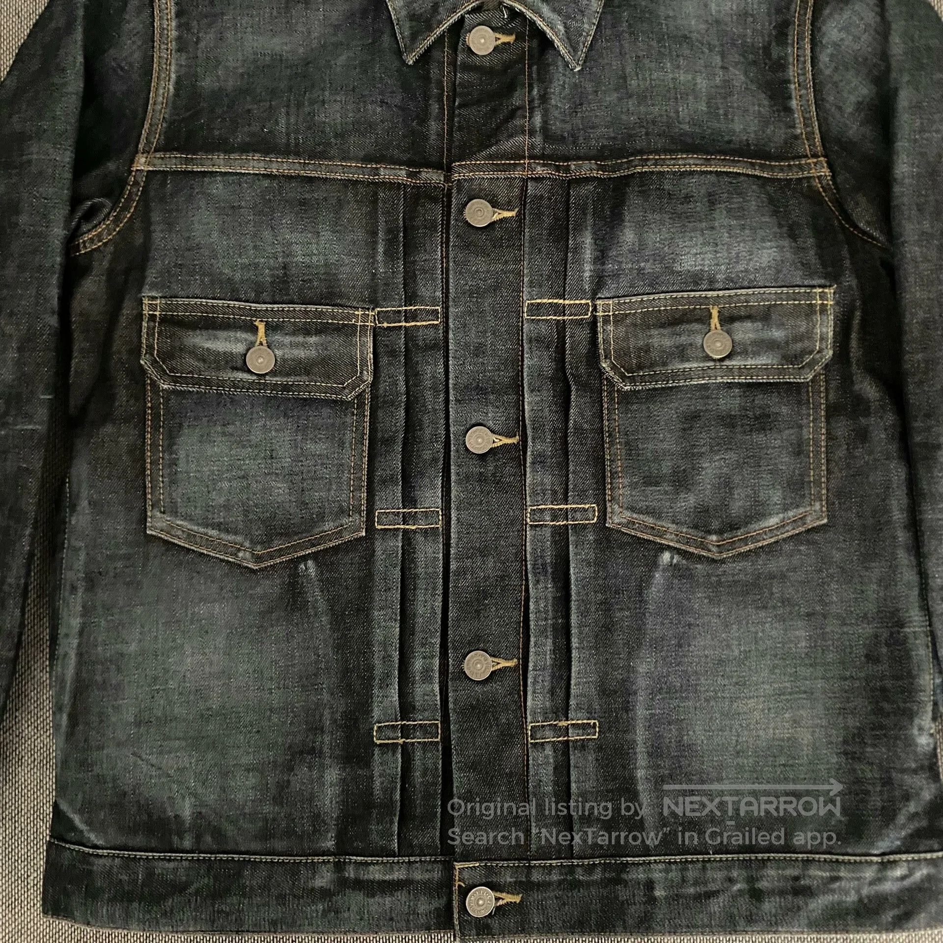 Visvim Visvim101 13AW Type2 Denim Jacket. Size US L / EU 52-54 / 3 - 3 Thumbnail