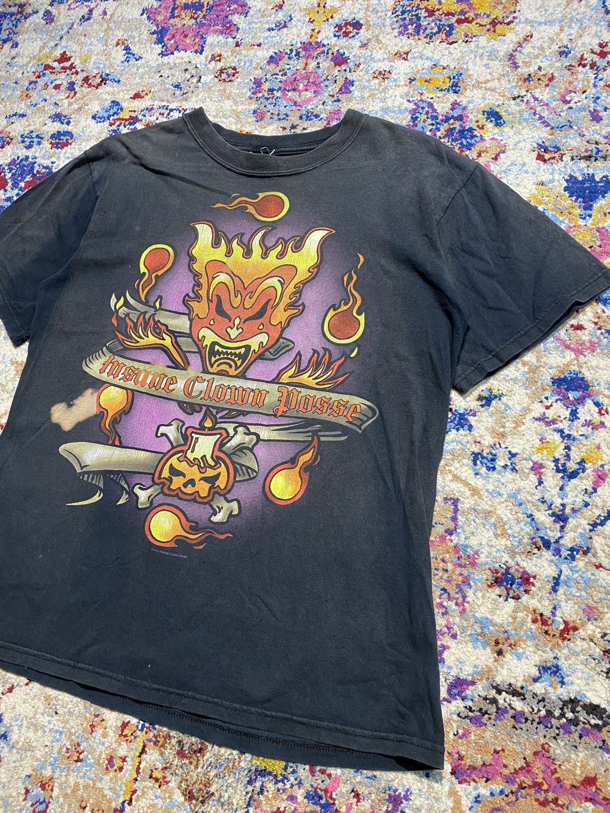 Band Tees Sun Faded ICP Insane Clown Posse Vintage Band T Shirt Size US M / EU 48-50 / 2 - 4 Thumbnail