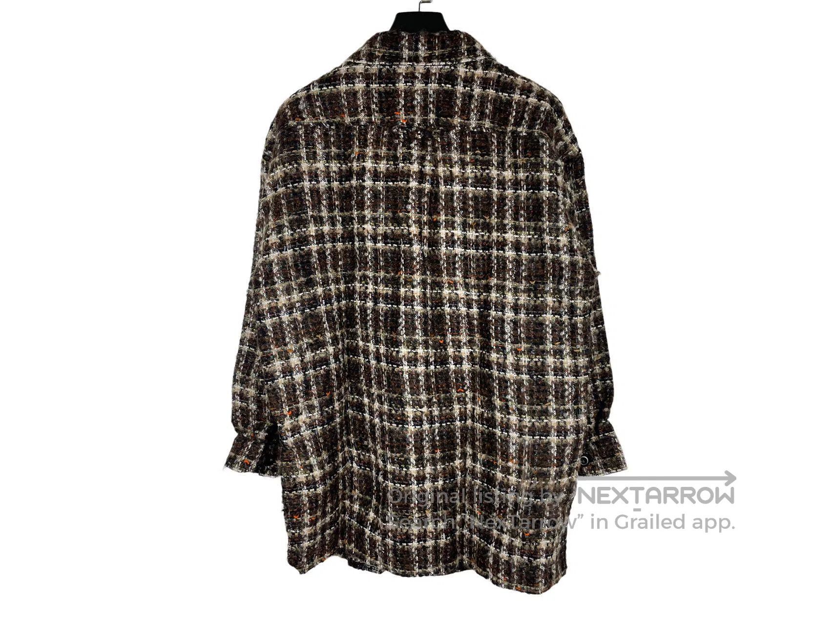 Faith Connexion Faith Connexion Woven Plaid Oversized Shirt Jacket Size US XS / EU 42 / 0 - 2 Thumbnail