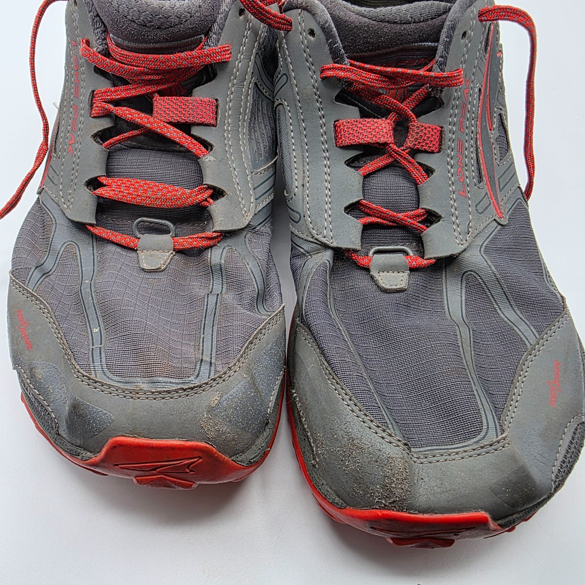 Altra Altra Lone Peak 4 Mens Size 13 Black Red Trail Running Shoes Size US 13 / EU 46 - 10 Thumbnail