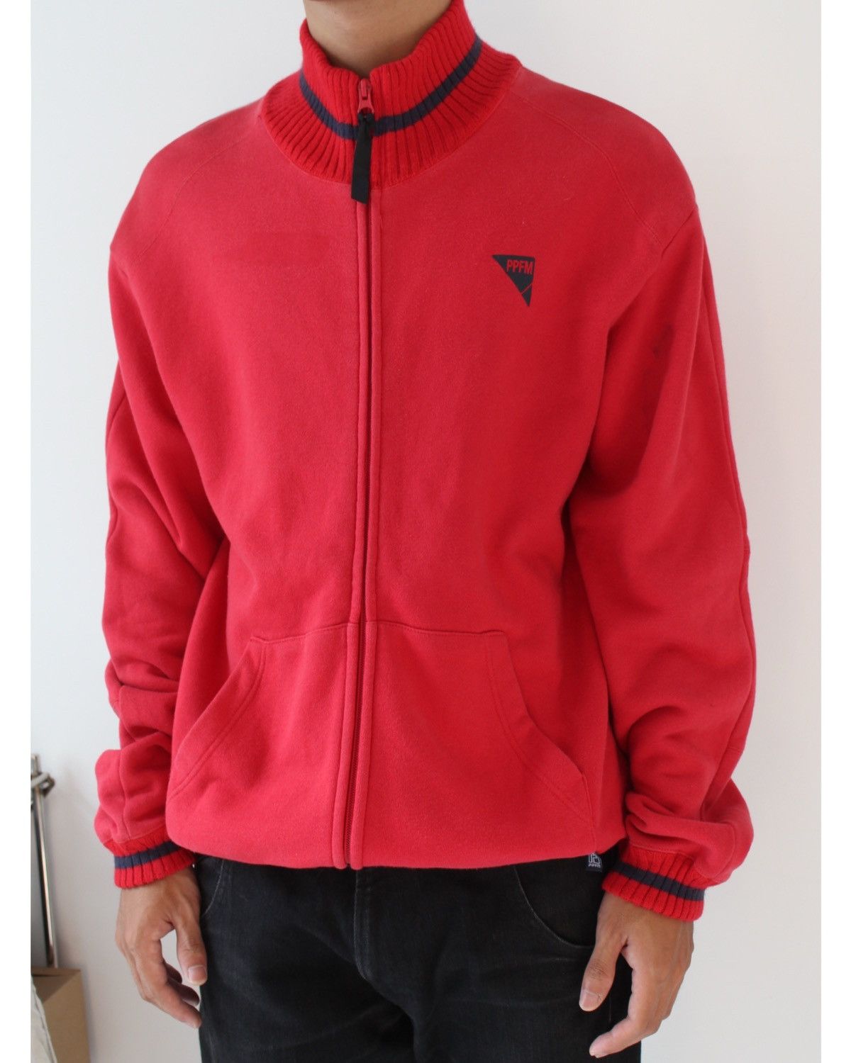Hysteric Glamour × Japanese Brand × PPFM SS2001 PPFM ZIP UP TRACK JACKET Size US L / EU 52-54 / 3 - 2 Thumbnail