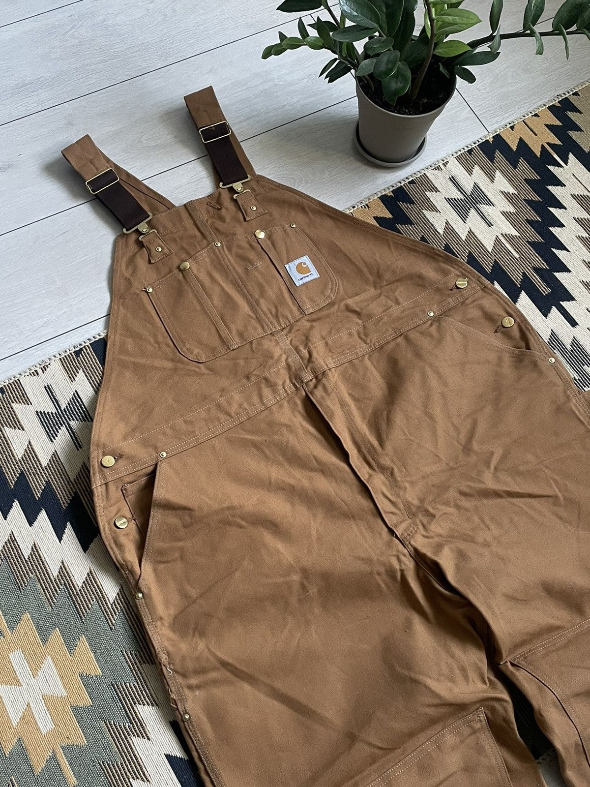 Carhartt Vintage Carhartt Double Knee Overalls USA BIG SIZE 48 Size US 44 / EU 60 - 4 Thumbnail