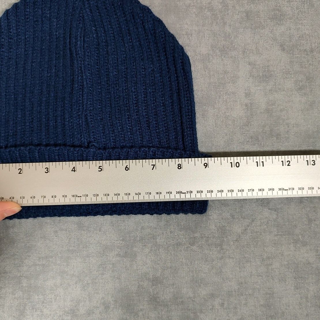 Chevrolet Chevrolet navy rib knit casual outdoors beanie unisex OSFM Size ONE SIZE - 3 Thumbnail