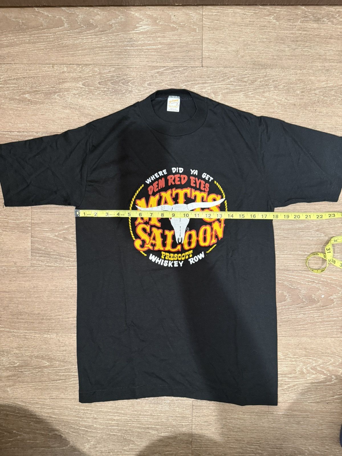 Vintage ***FINAL DROP***RARE 80s DEM RED EYES PRESCOTT SALOON M Size US M / EU 48-50 / 2 - 1 Thumbnail