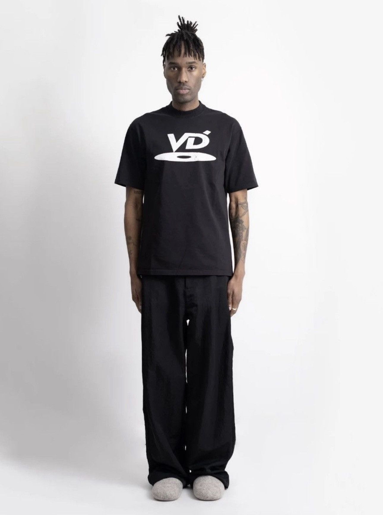 Vuja De Vuja de CRUSHED NYLON TRACK PANTS M Size US 32 / EU 48 - 1 Thumbnail