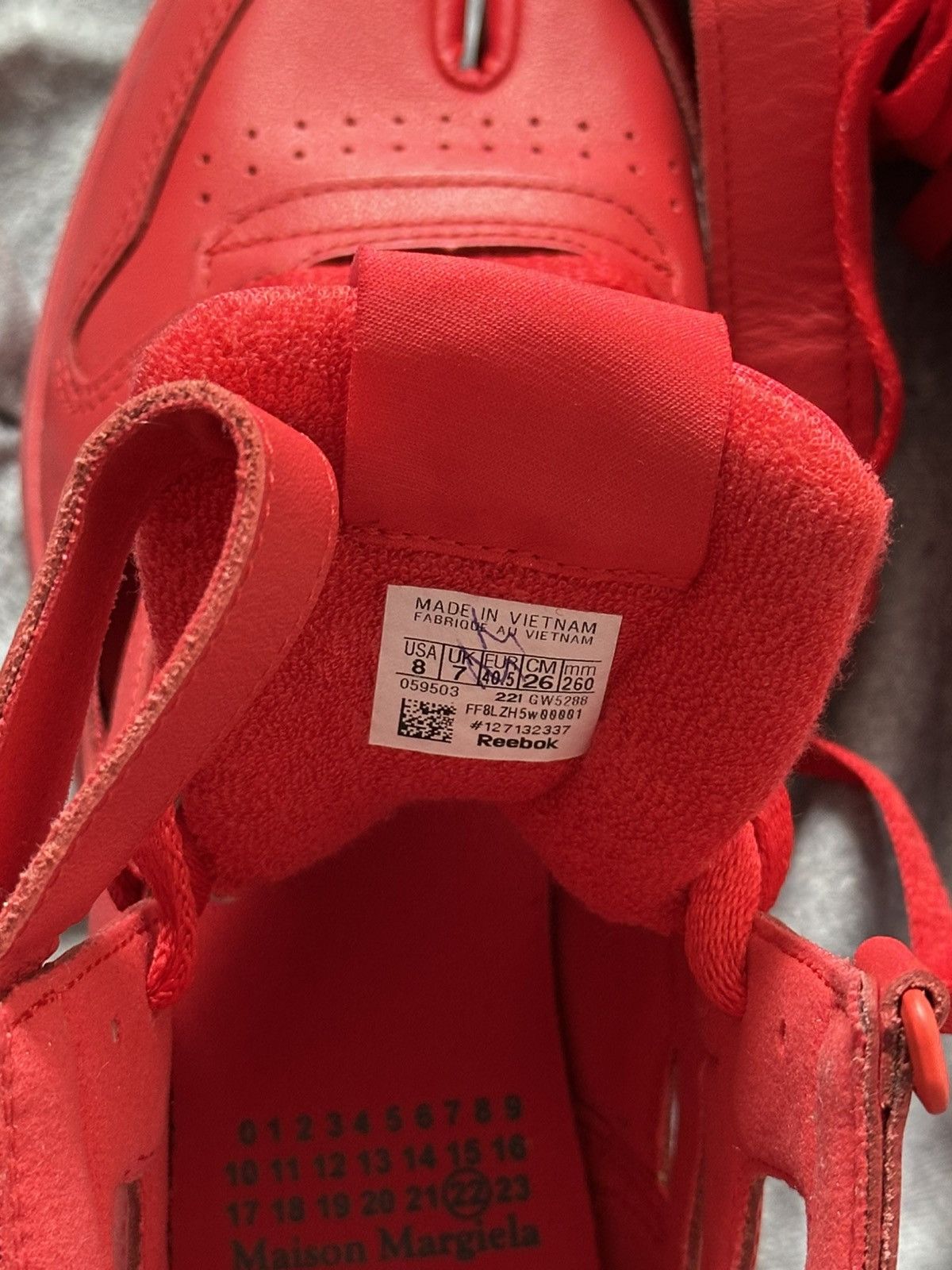Maison Margiela × Reebok Maison Margiela X Reebok Classic Tabi High Sneakers Size US 8 / EU 41 - 8 Thumbnail