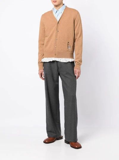 Maison Margiela o1w1db10324 Cardigans in Camel Size US L / EU 52-54 / 3 - 2 Thumbnail