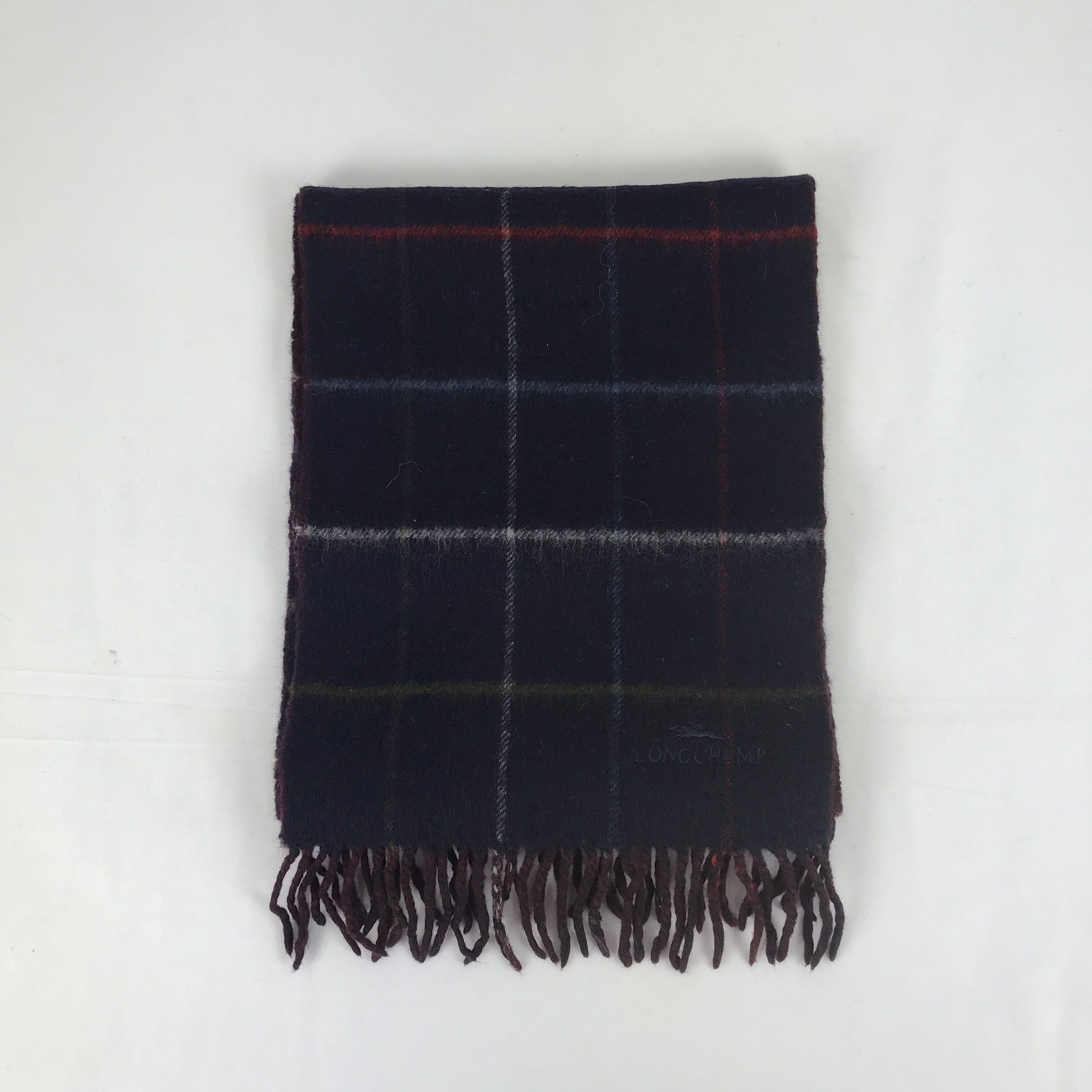 Longchamp Vintage Longchamp Scarf Winter Muffler Wool Scarf . Size ONE SIZE - 3 Thumbnail