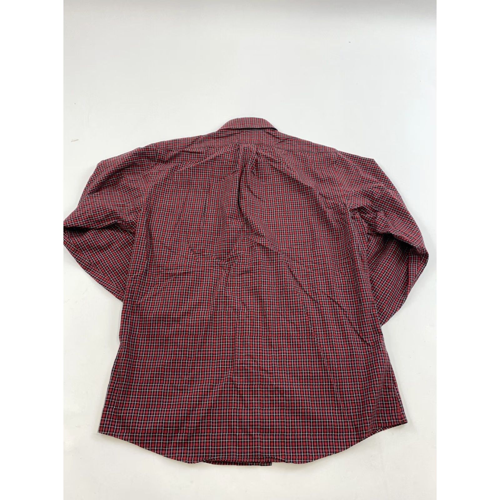 Eddie Bauer VINTAGE Eddie Bauer Button-Down Shirt Mens Small Red Plaid Long Sleeve Mens S Red Size US S / EU 44-46 / 1 - 2 Thumbnail