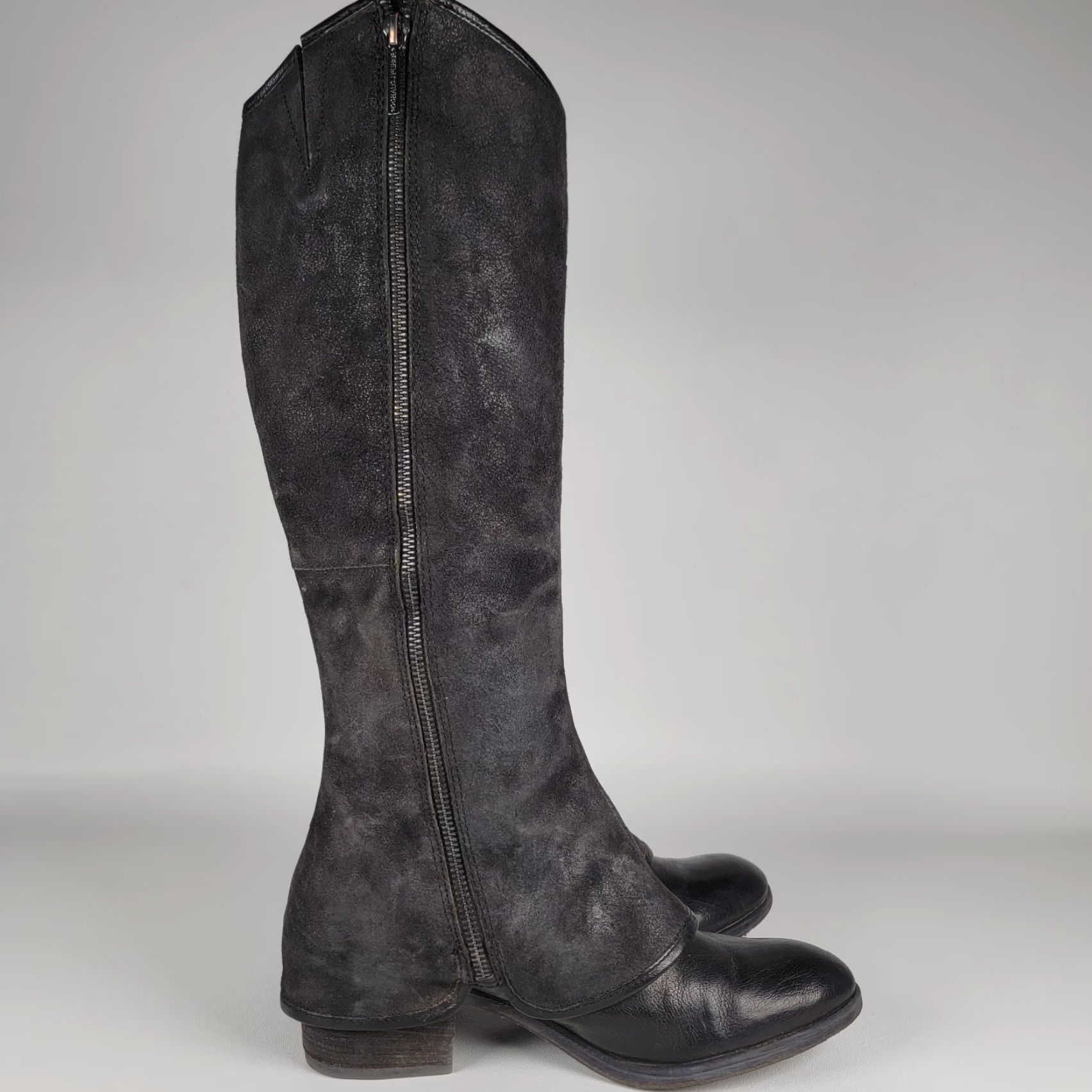 Donald Pliner Donald J Pliner Devi4 Boot Women's Size 7 M Black Leather Cowboy Western Size US 7 / IT 37 - 2 Thumbnail