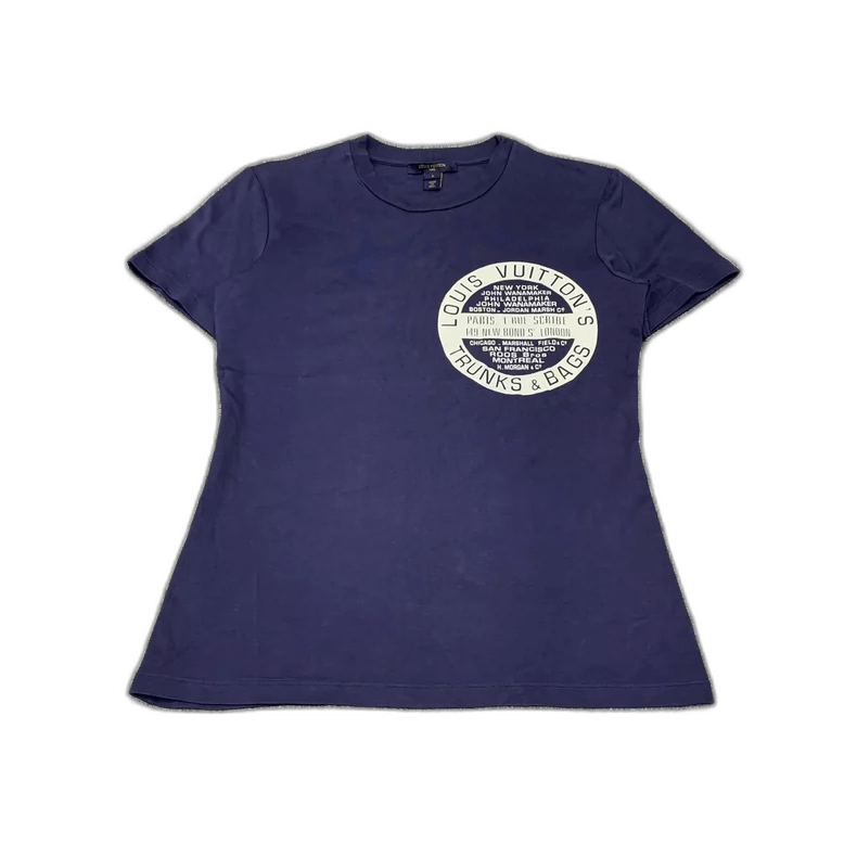 Louis Vuitton Louis Vuitton Logo Short Sleeve T-Shirt-yf Size US S / EU 44-46 / 1 - 1 Thumbnail