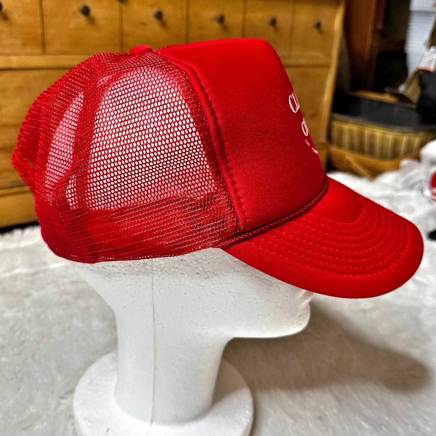 Vintage Vintage Classic Citizen Red Trucker Hat Mesh Unisex Snapback Size ONE SIZE - 5 Thumbnail