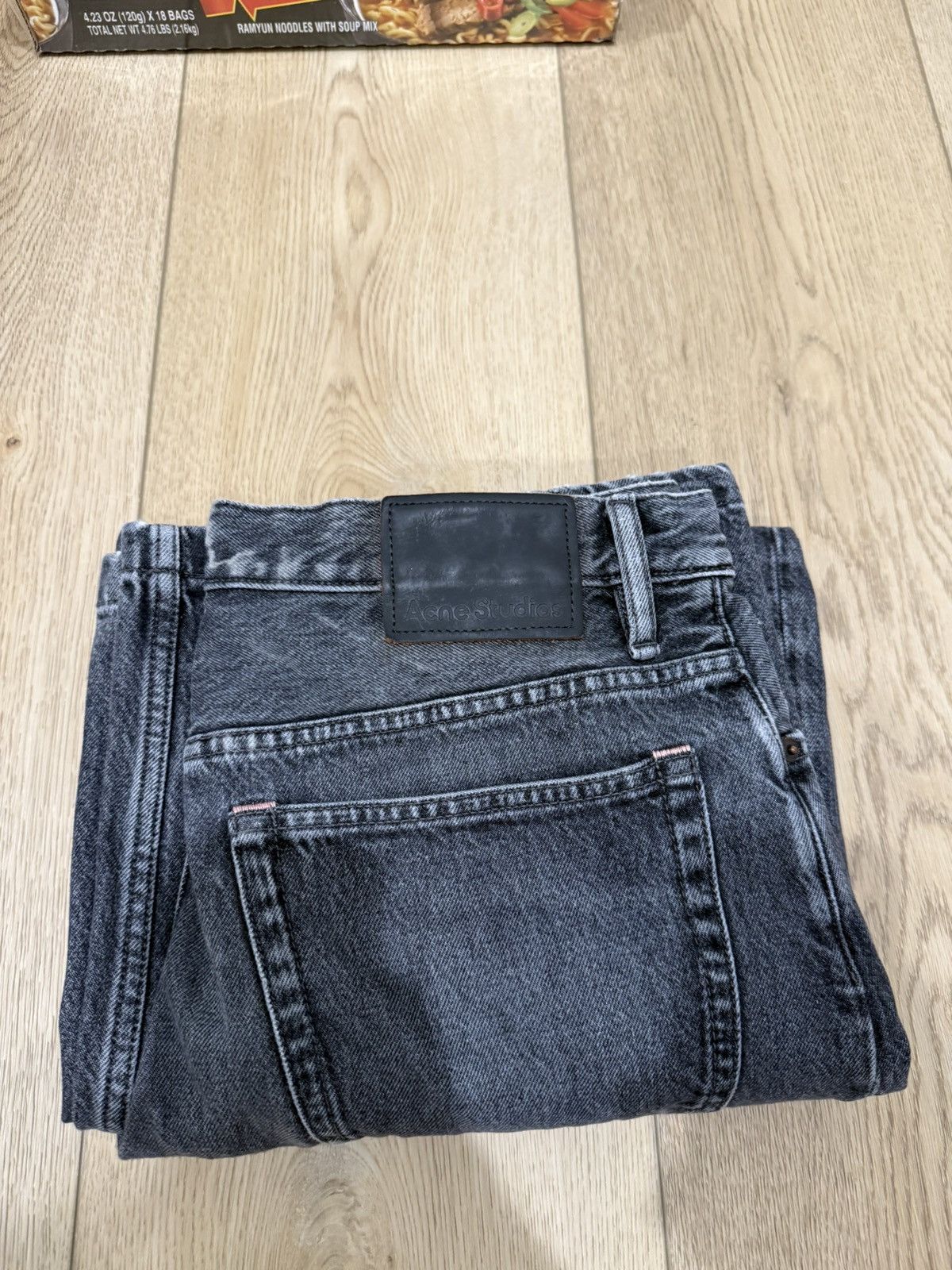 Acne Studios Acne Studios 1989 Ash Black Size US 29 - 3 Thumbnail
