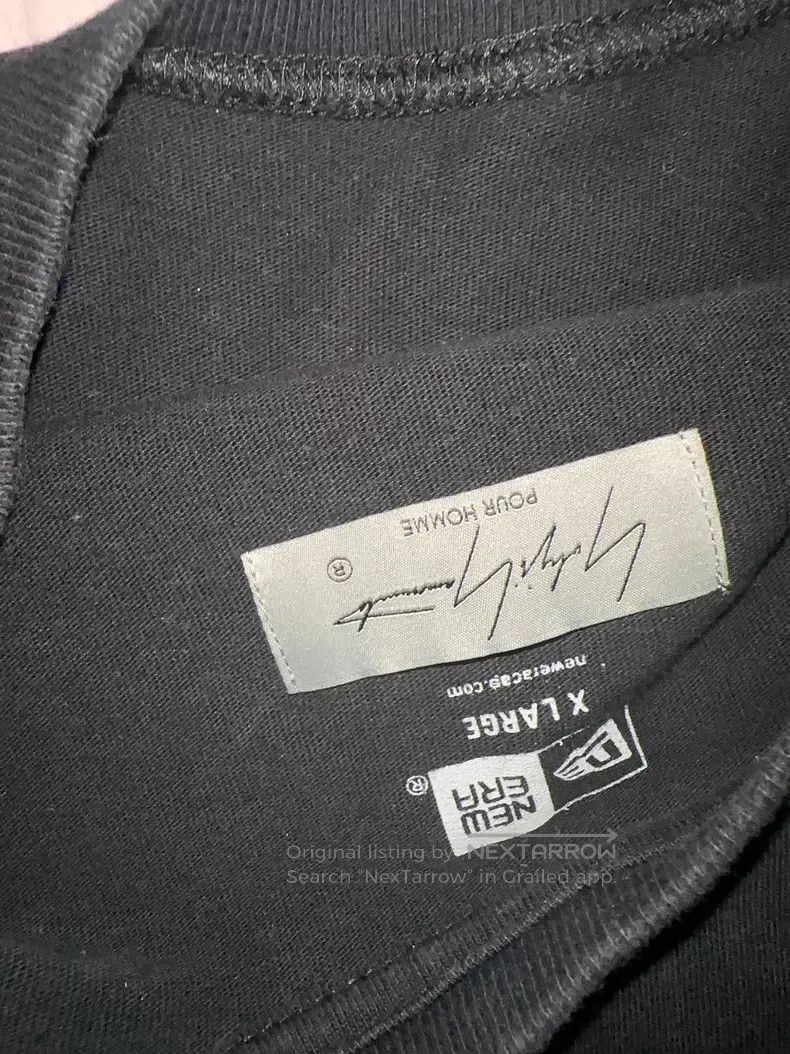 Yohji Yamamoto Yohji Yamamoto Slogan Logo Long Sleeve T-Shirt Size US XXL / EU 58 / 5 - 4 Thumbnail