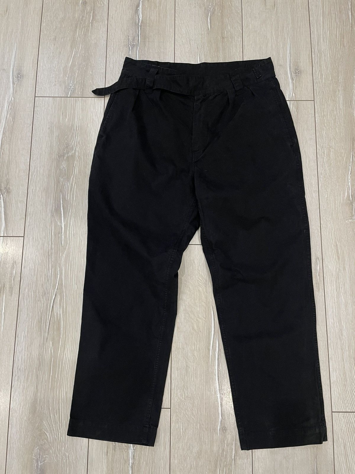 Margaret Howell - MHL Wide Leg Cropped Trousers Pants size L