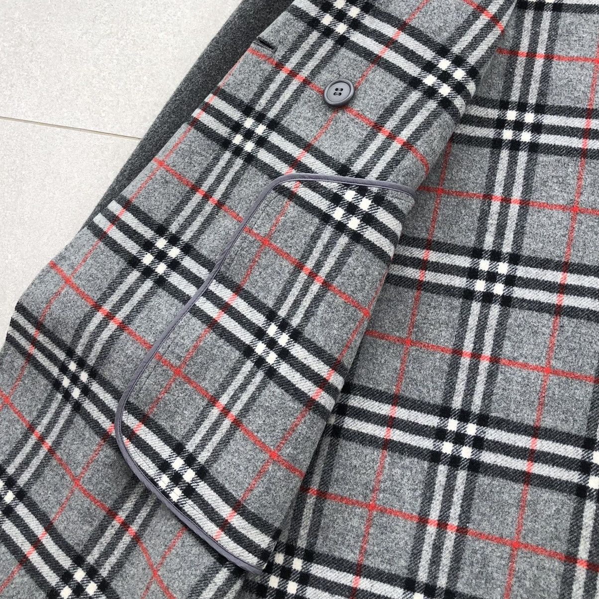 Burberry Prorsum Burberrys Prorsum Lined Novacheck Wool Trench Coat Size US M / EU 48-50 / 2 - 11 Thumbnail