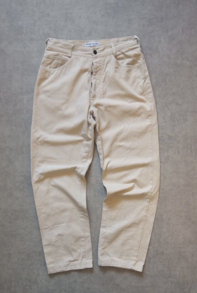 Stone Island × Vintage Vintage Stone Island Marina Chinos Trousers Size 46 Size US 32 / EU 48 - 1 Thumbnail