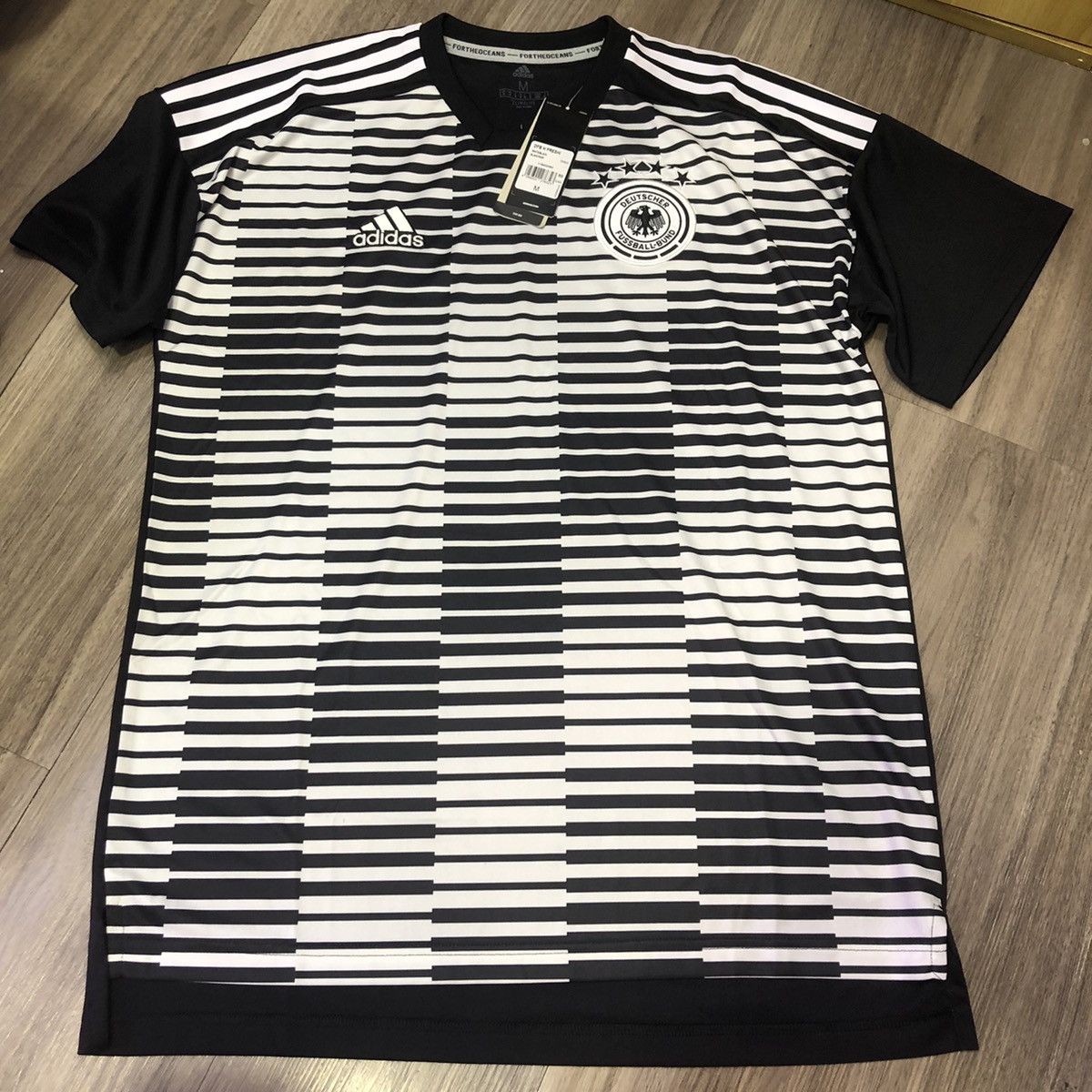 Adidas Germany adidas training jersey(Bnwt) Size US M / EU 48-50 / 2 - 1 Thumbnail