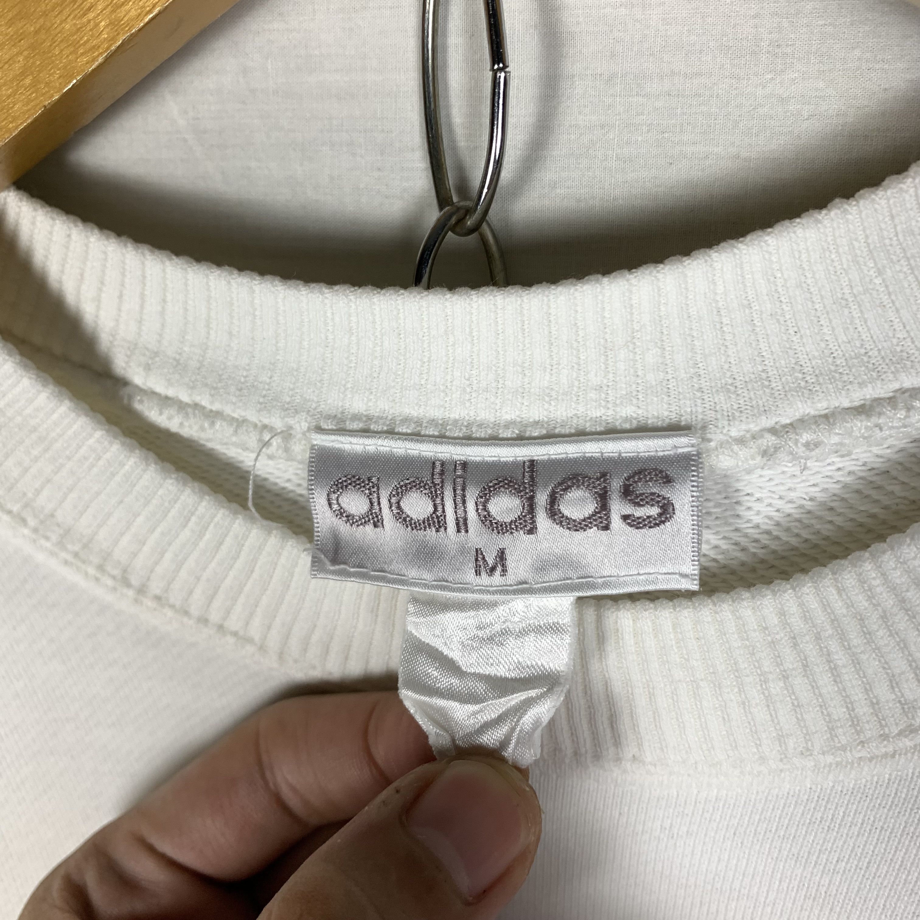 Adidas Vintage Adidas Trefoil Sweatshirt Crewneck Size US M / EU 48-50 / 2 - 6 Thumbnail