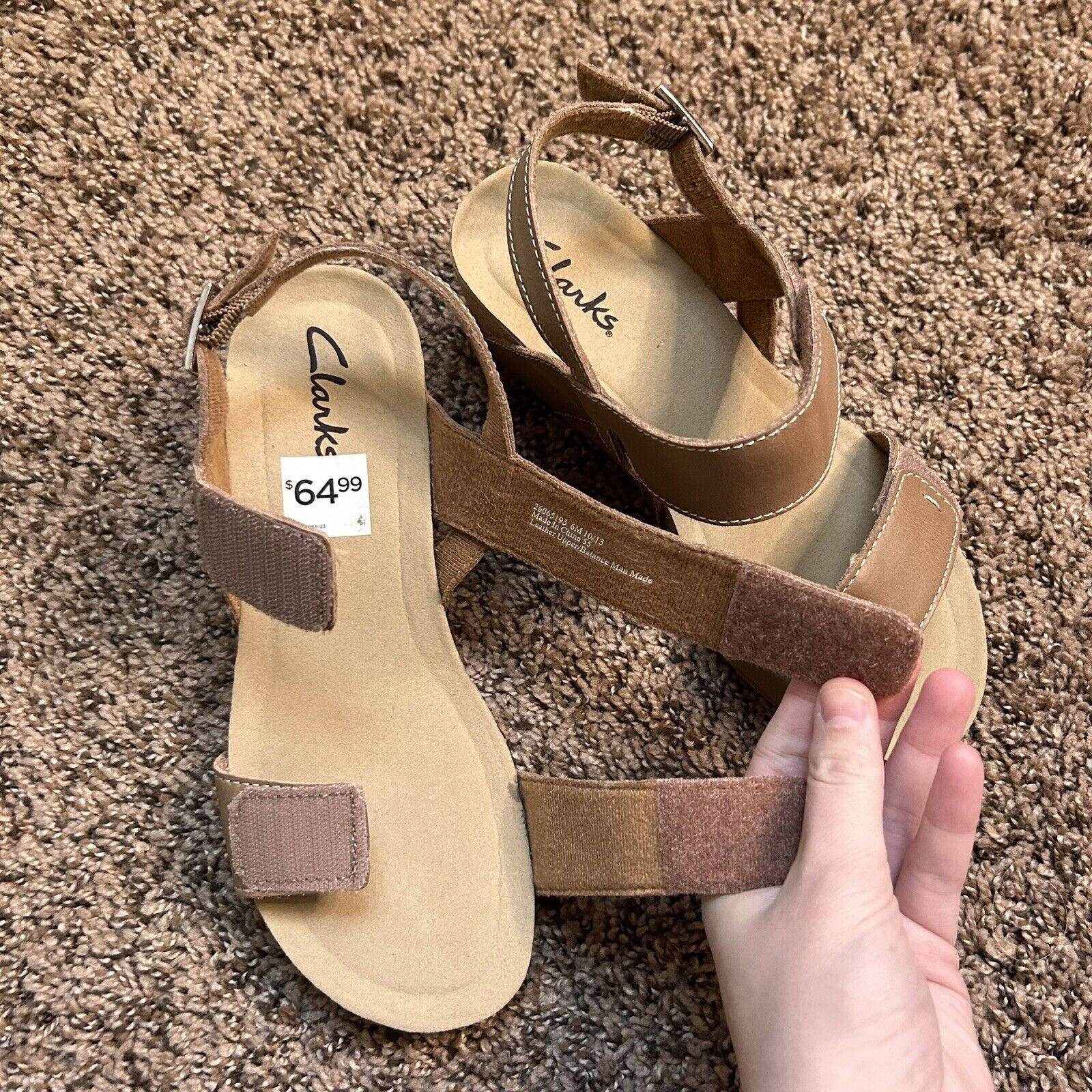 Clarks Clarks Women's Alto Disco Size 6M Beige - NWOB #65195 Size US 6 / IT 36 - 3 Thumbnail