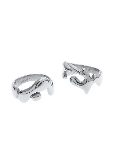 VIBE Retro punk rings Size ONE SIZE - 6 Thumbnail