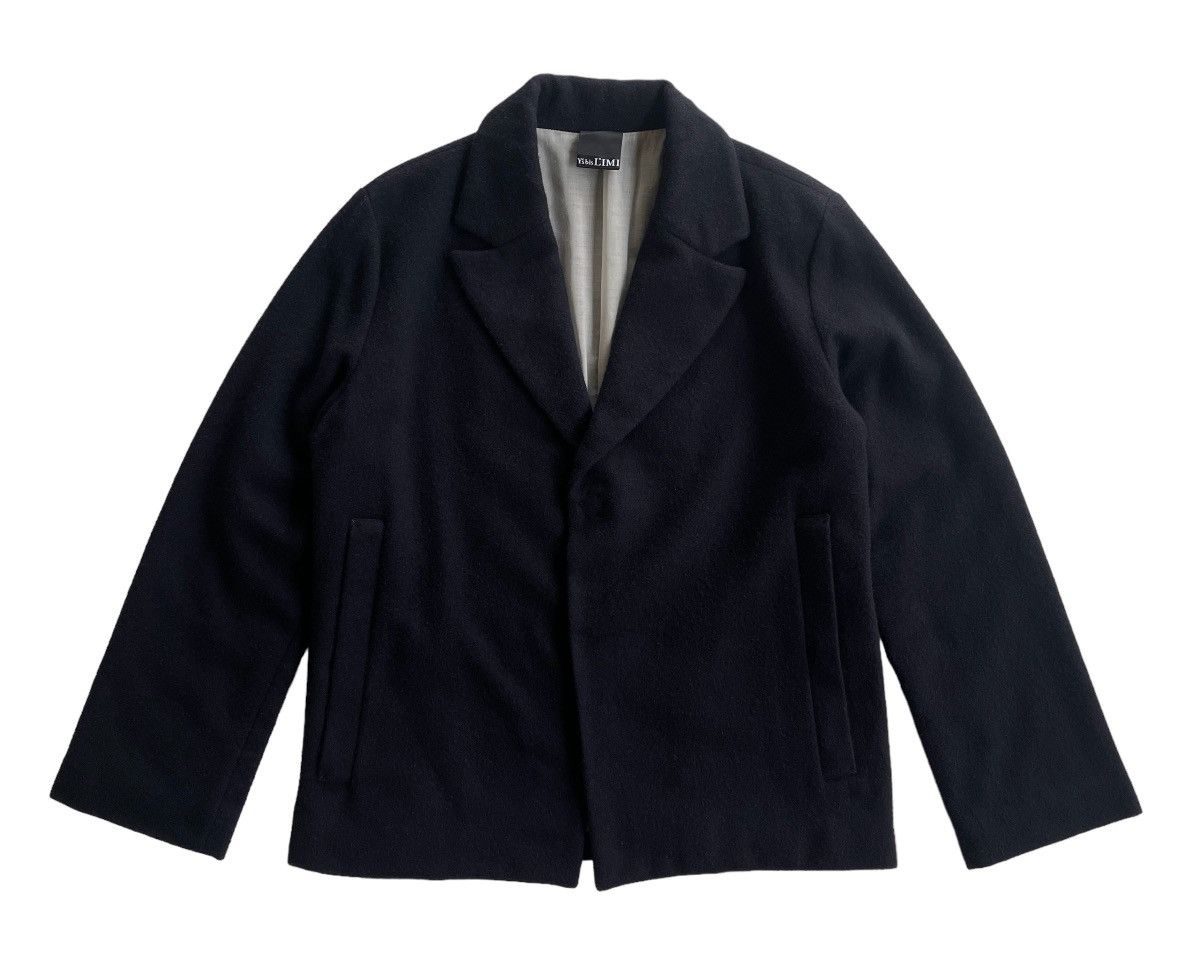 Yohji Yamamoto Limi Feu Yohji Yamamoto Wool Single Button Jacket Size S / US 4 / IT 40 - 5 Thumbnail