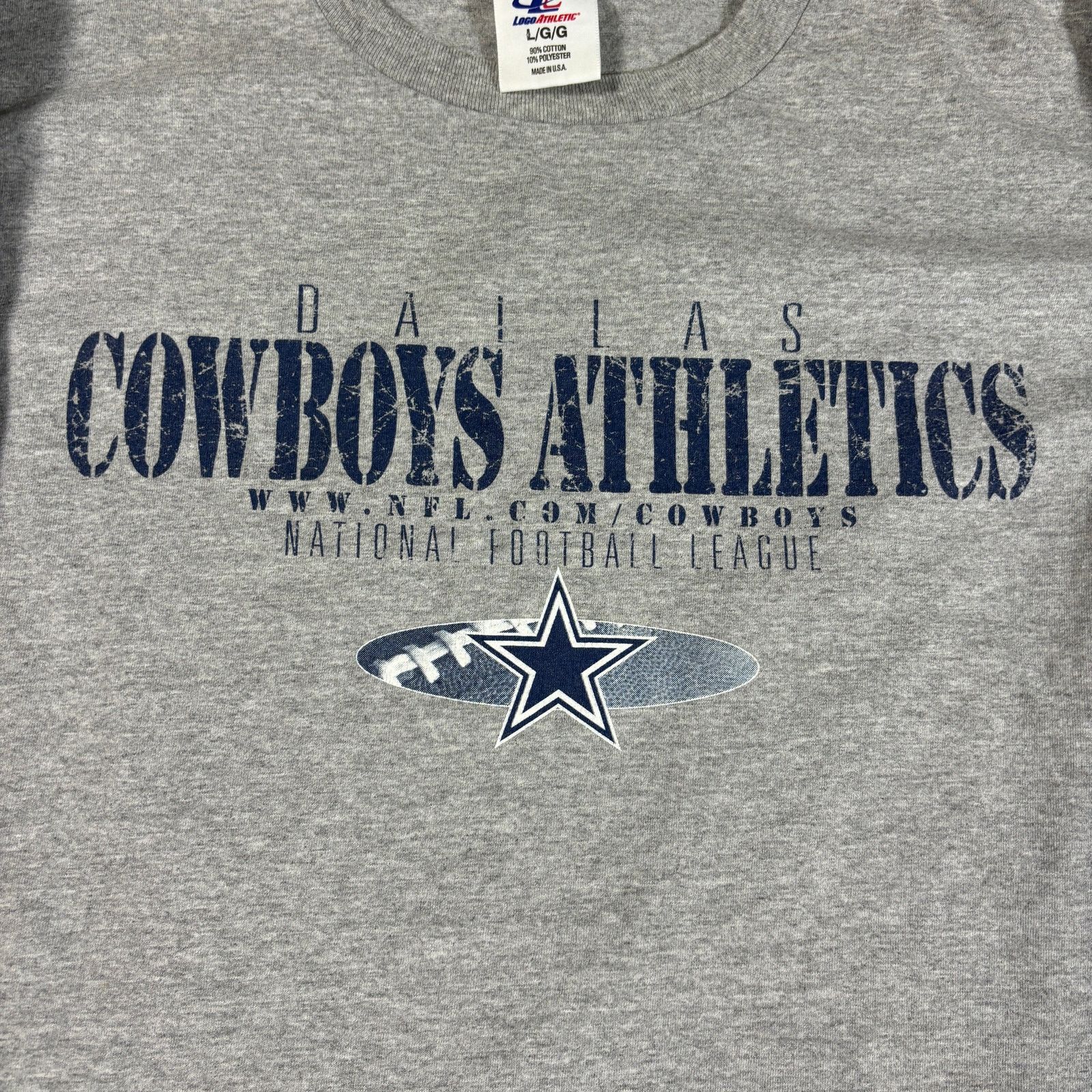 NFL vintage y2k 2000s NFL Dallas Cowboys Athletics longsleeve Lg Size US L / EU 52-54 / 3 - 2 Thumbnail