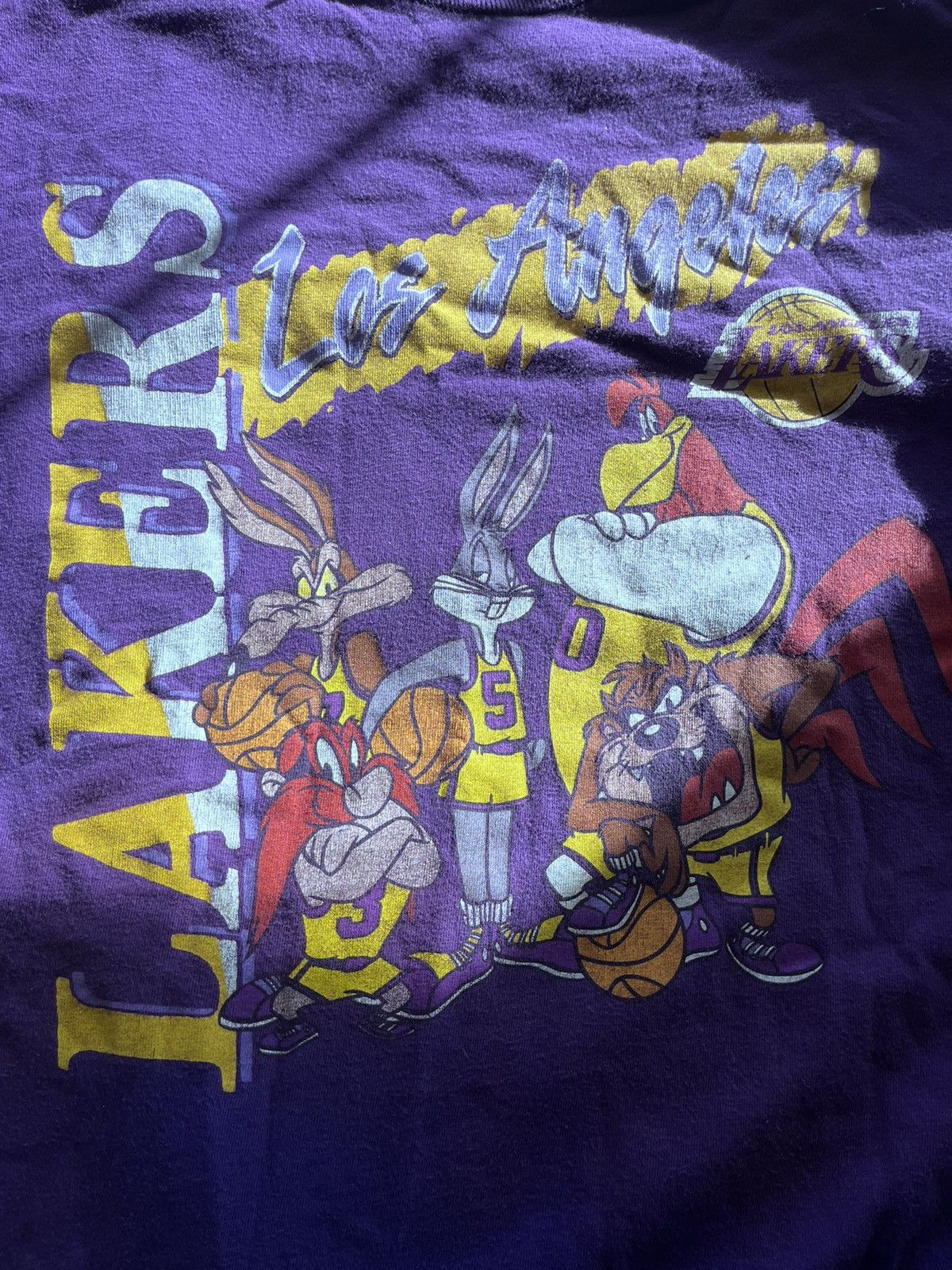 NBA Vintage Lakers Loonie Tunes Tee Size US M / EU 48-50 / 2 - 3 Thumbnail