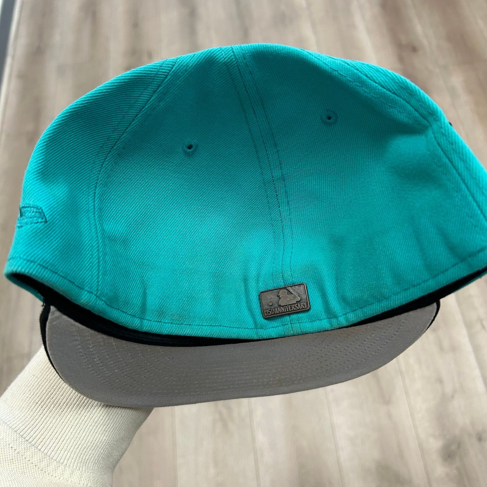 New Era Florida Miami Marlins MLB 125th Anniversary Fitted Hat 7 5/8 Size ONE SIZE - 4 Thumbnail