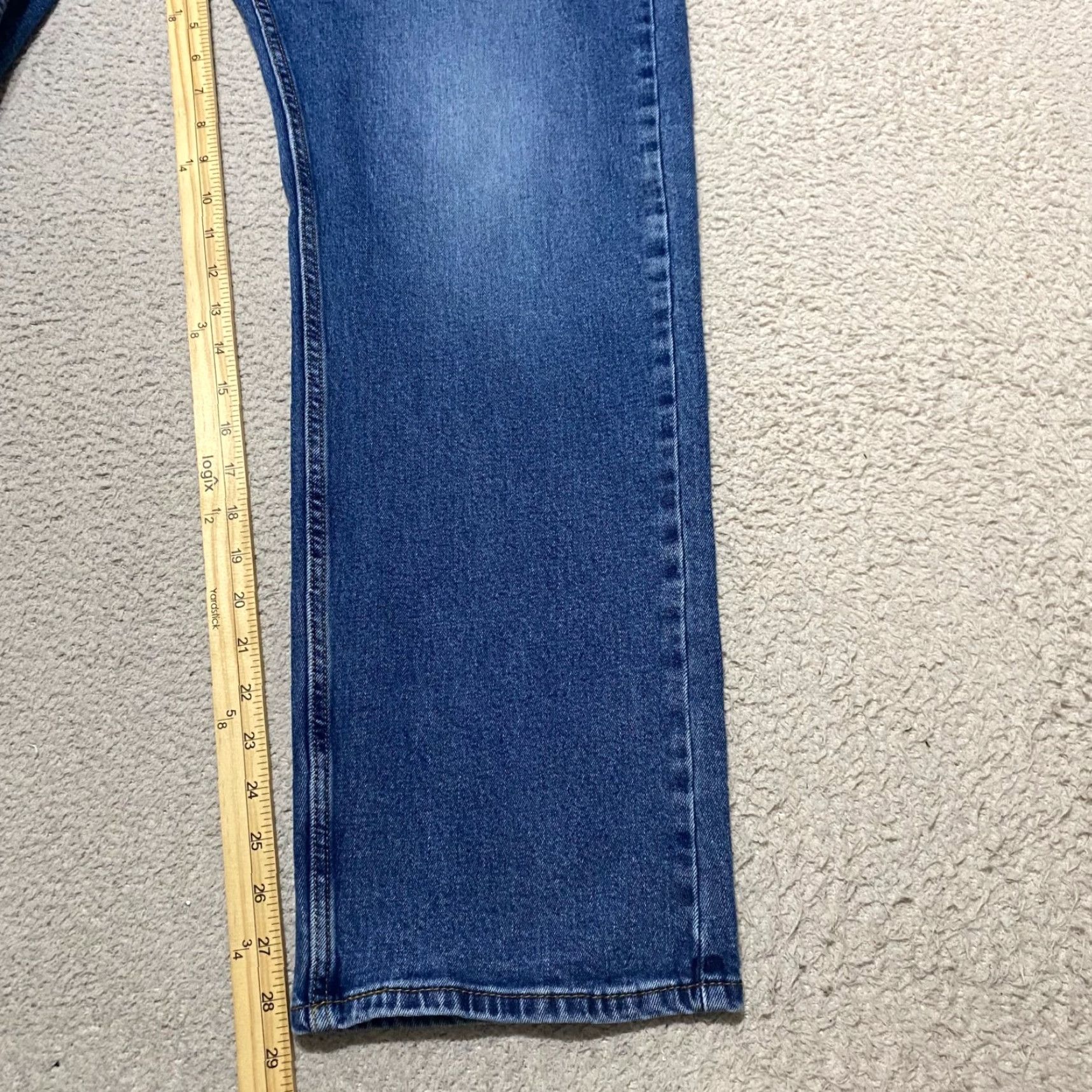 Levi's VINTAGE Levi's 505 Jeans Mens Jeans Straight Mens 40x30 Blue Denim Medium Wash Regular Fit 5-Pocket Design Men Size US 38 / EU 54 - 6 Thumbnail