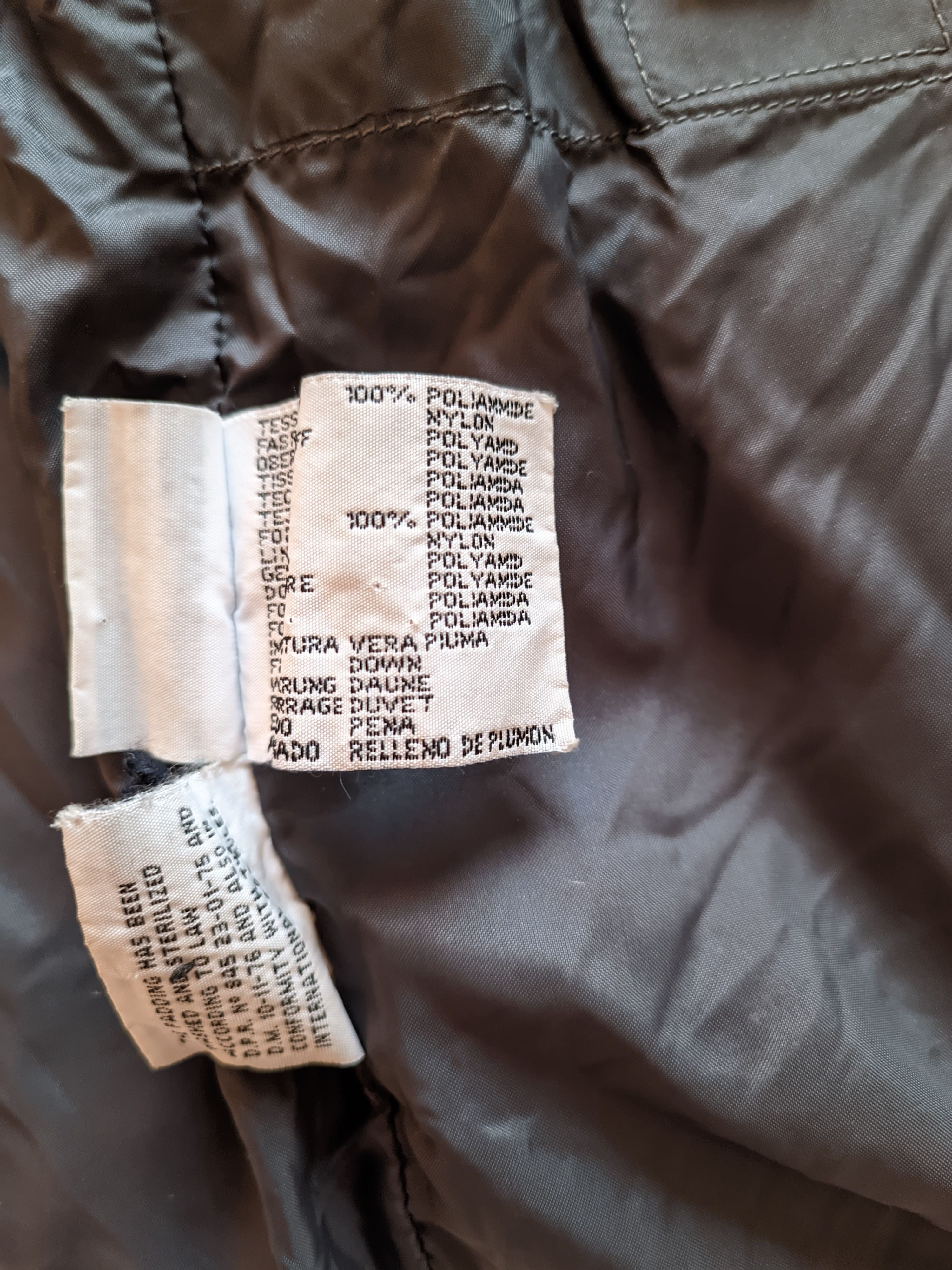 Diadora Diadora Vintage Down Parka Jacket nike umbro adidas puma Size US L / EU 52-54 / 3 - 10 Thumbnail