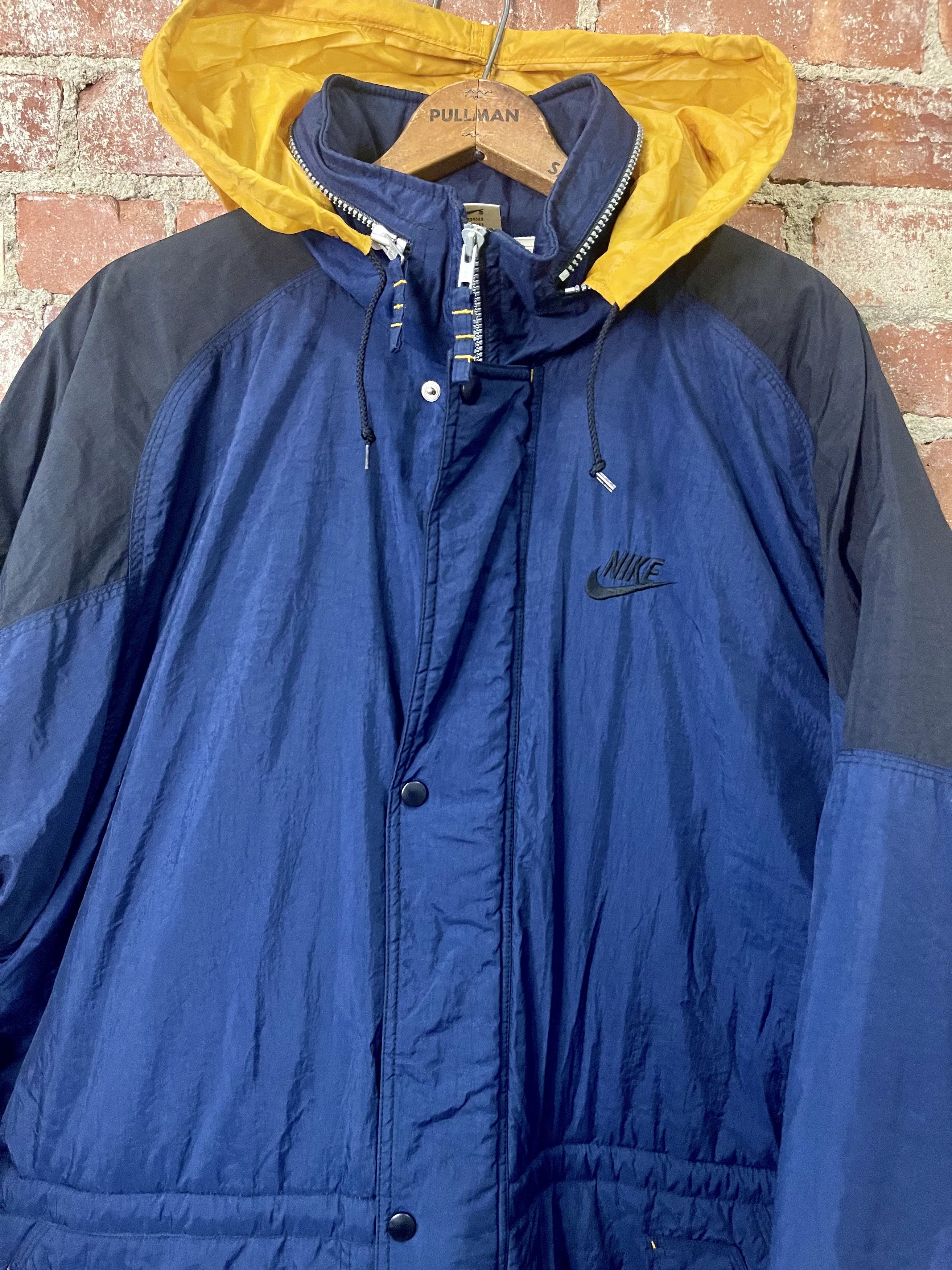 Nike × Vintage Vintage 1990's Nike Parka Jacket Size US XL / EU 56 / 4 - 6 Thumbnail