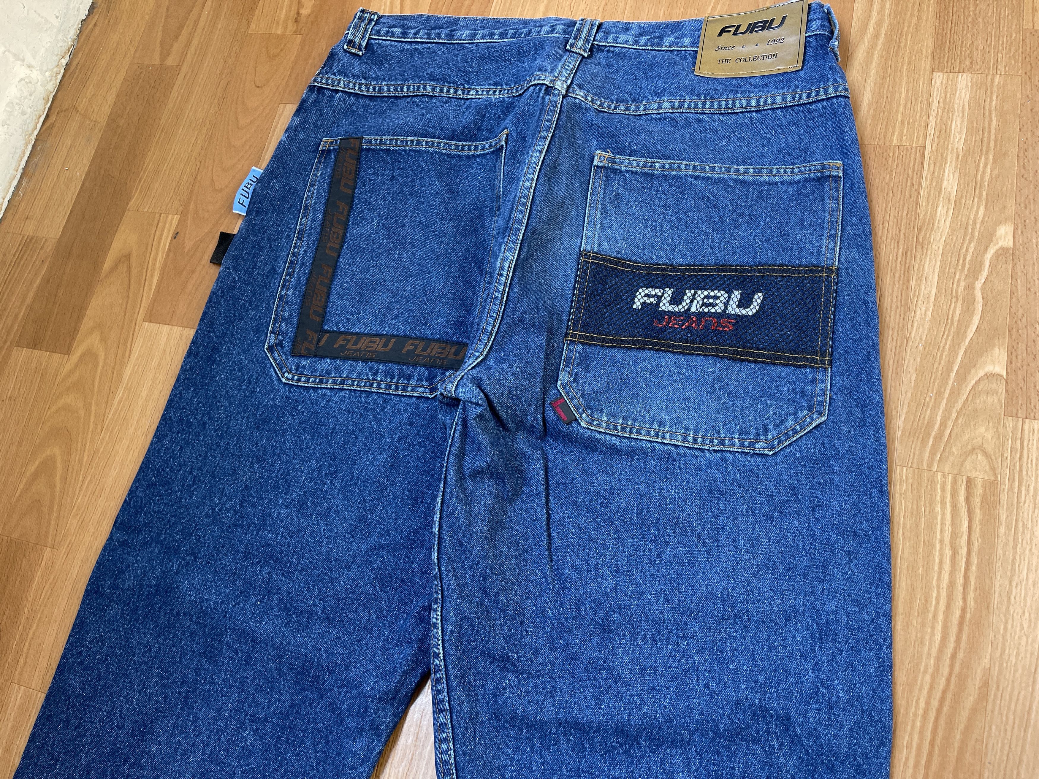 Fubu FUBU jeans, vintage baggy jeans, 90s hip hop skater Y2K 38 Size US 38 / EU 54 - 5 Thumbnail