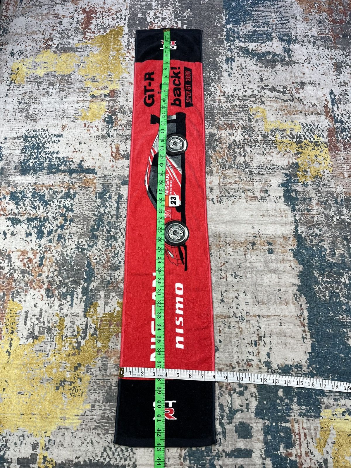NASCAR Super GT-R 2008 Nissan Nismo Muffler Towel Size ONE SIZE - 8 Thumbnail