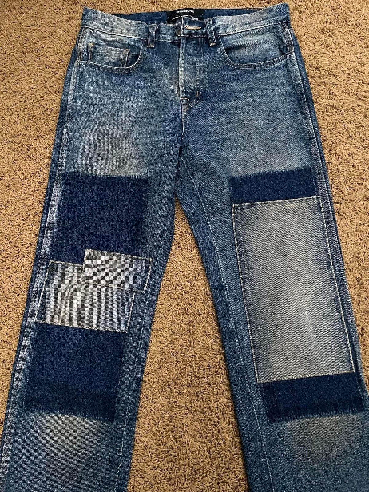 Reese Cooper Reese Cooper Patchwork Denim Size US 30 / EU 46 - 2 Thumbnail