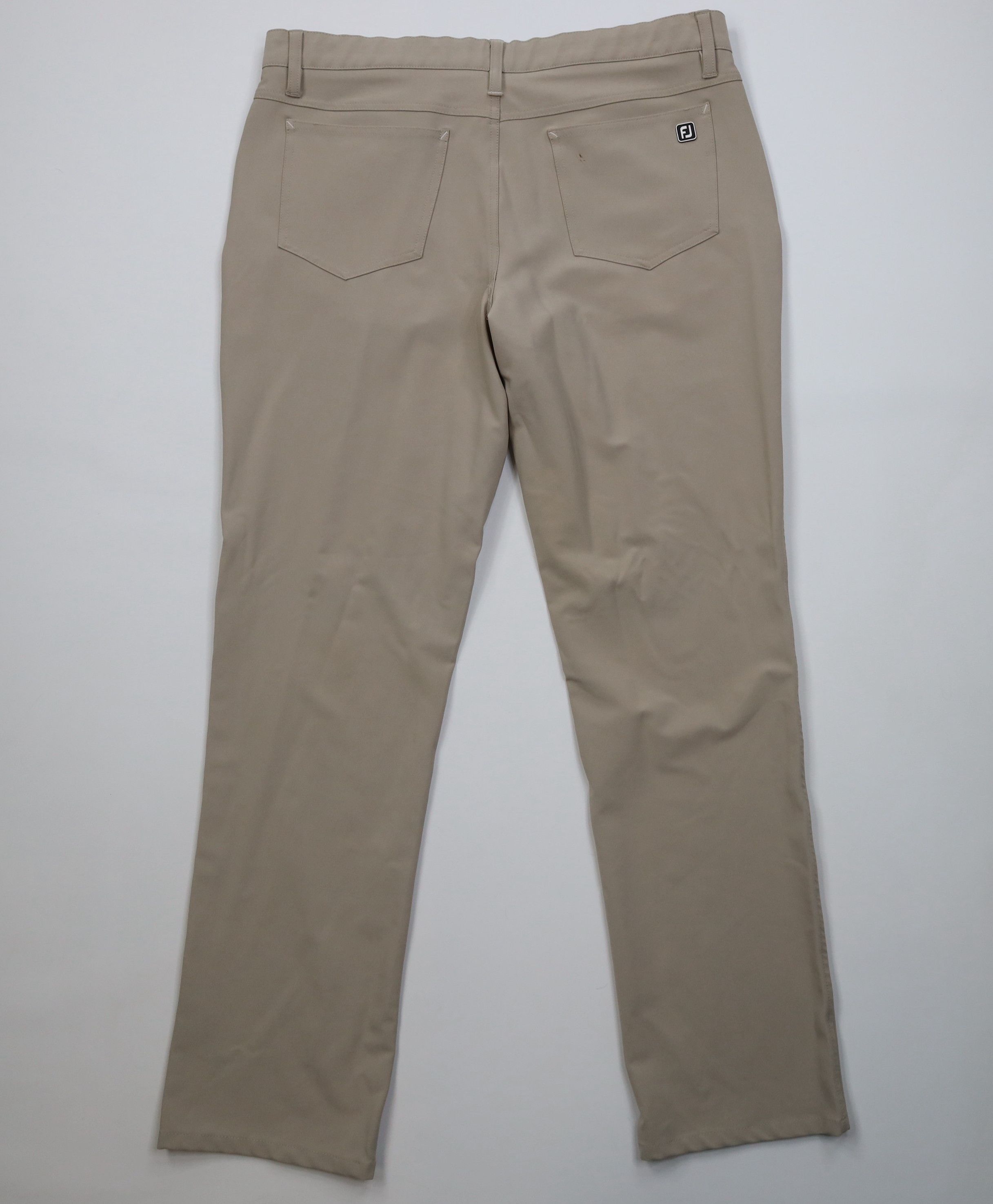 Footjoy FootJoy Golf Straight Leg Golfing Chino Pants Trousers Khaki Size US 36 / EU 52 - 8 Thumbnail