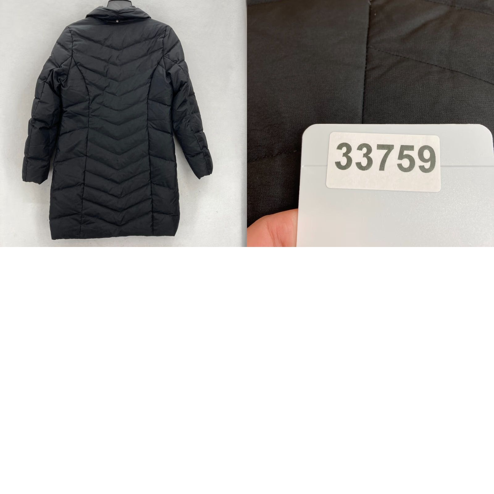 Eddie Bauer Eddie Bauer Goose Down Puffer Jacket Women's Small Black Quilted Utility Pocket Jacket Size S / US 4 / IT 40 - 9 Thumbnail