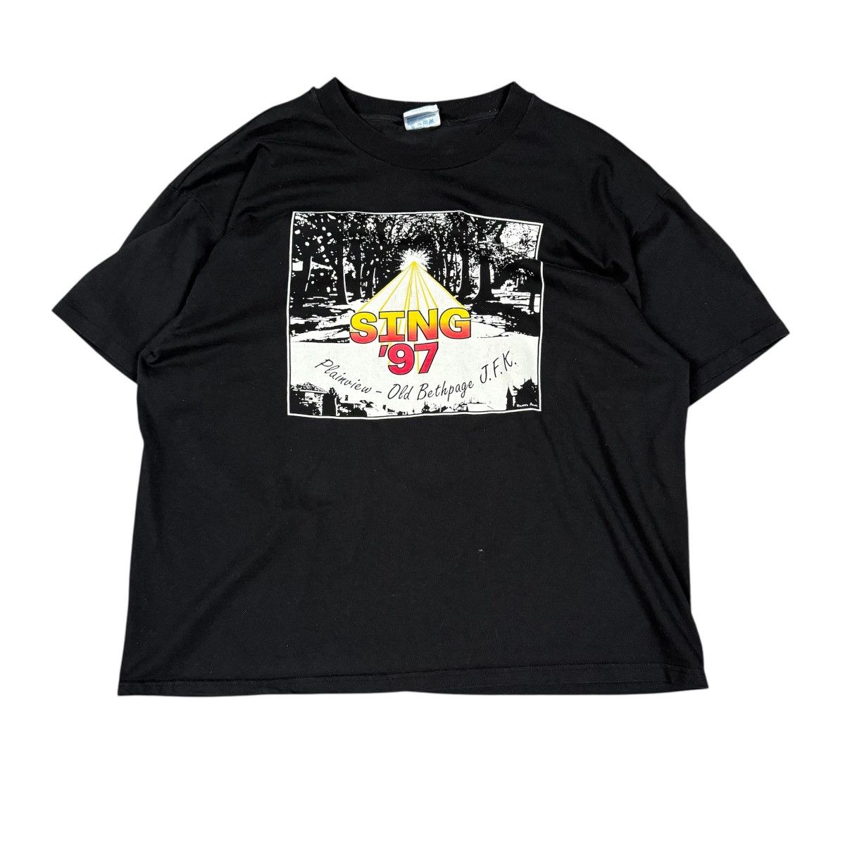 Vintage Sing 97’ tee Size US XL / EU 56 / 4 - 1 Thumbnail