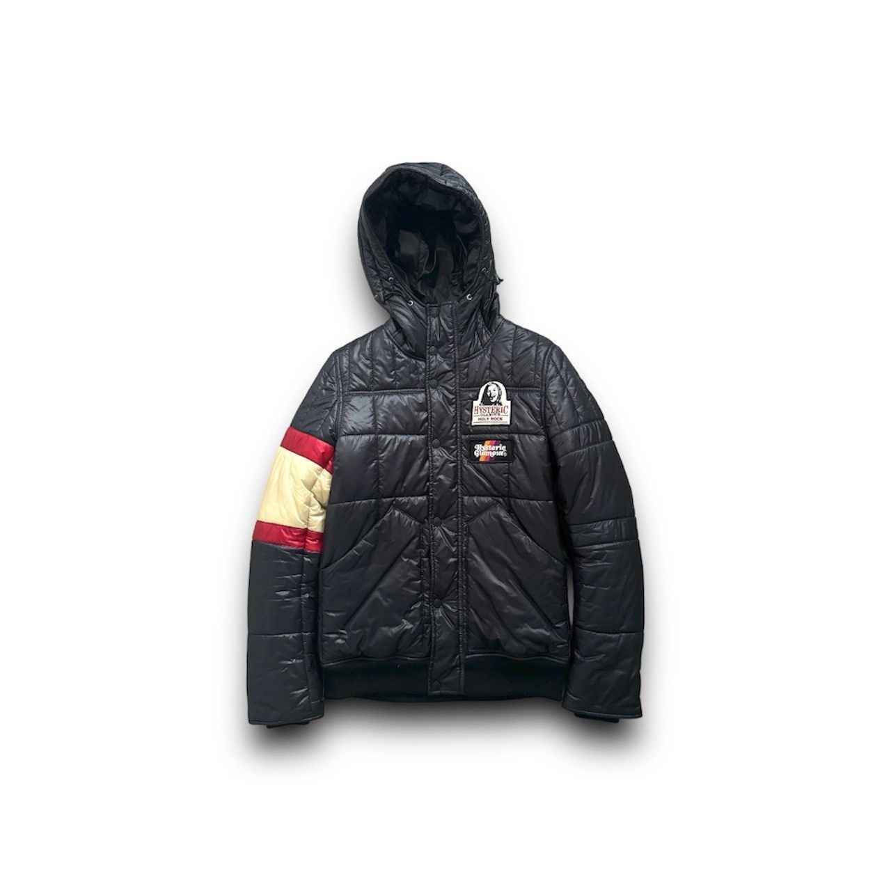 image of Hysteric Glamour Primaloft Puffer in Black, Men's (Size Medium)